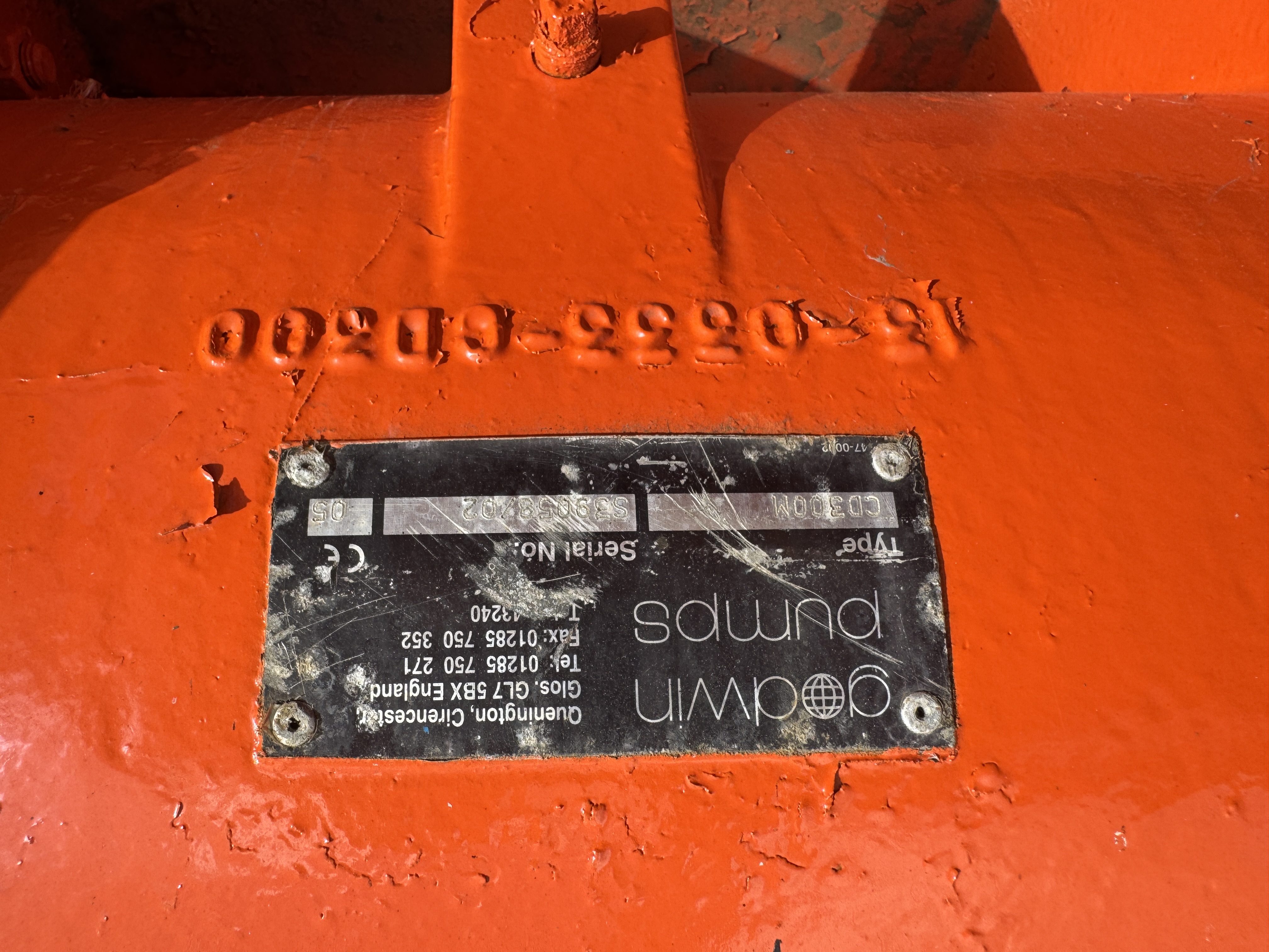 Used Godwin CD300M Pump XSP9782