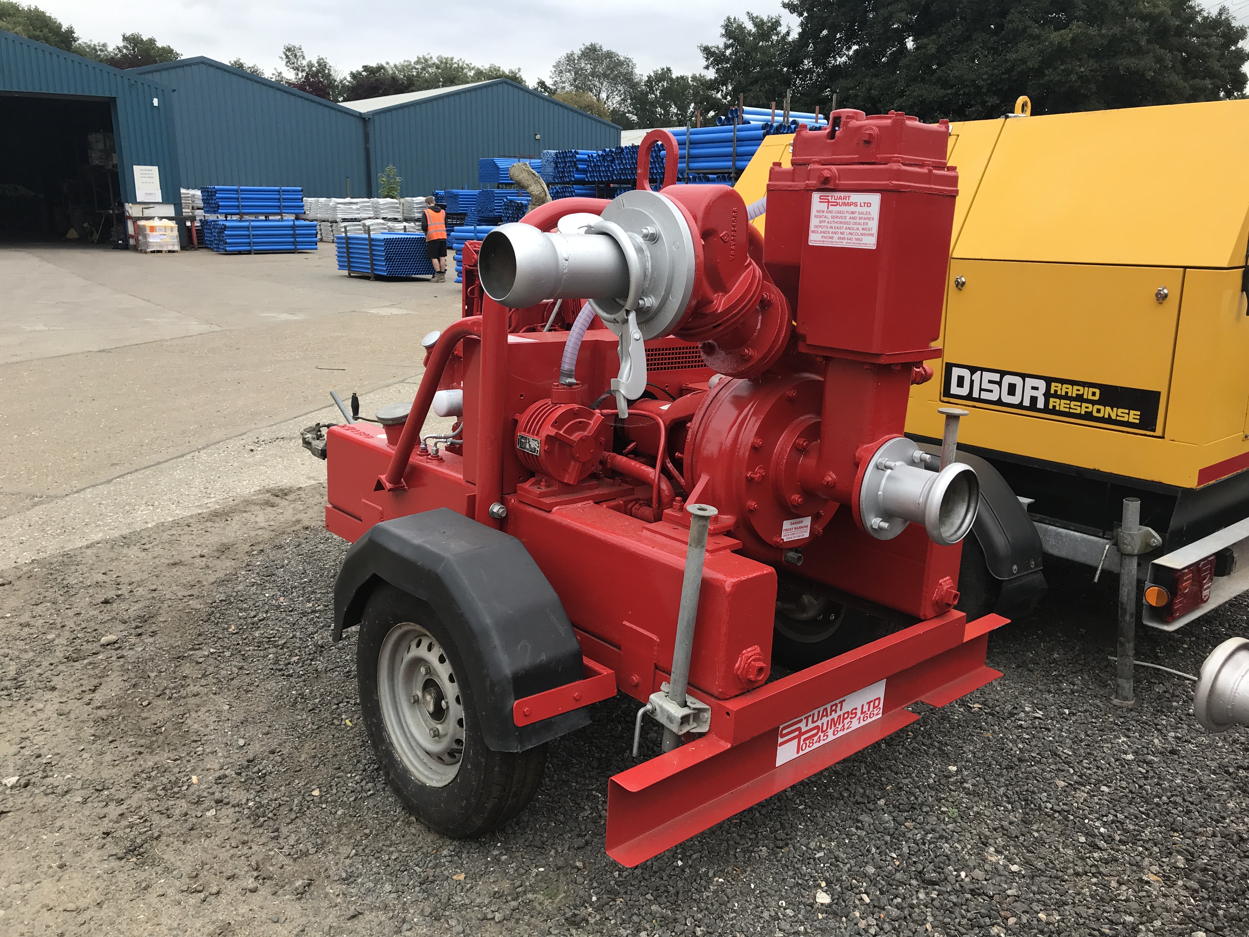 Used Sykes GP100M 4 Inch General Pump XSP4507