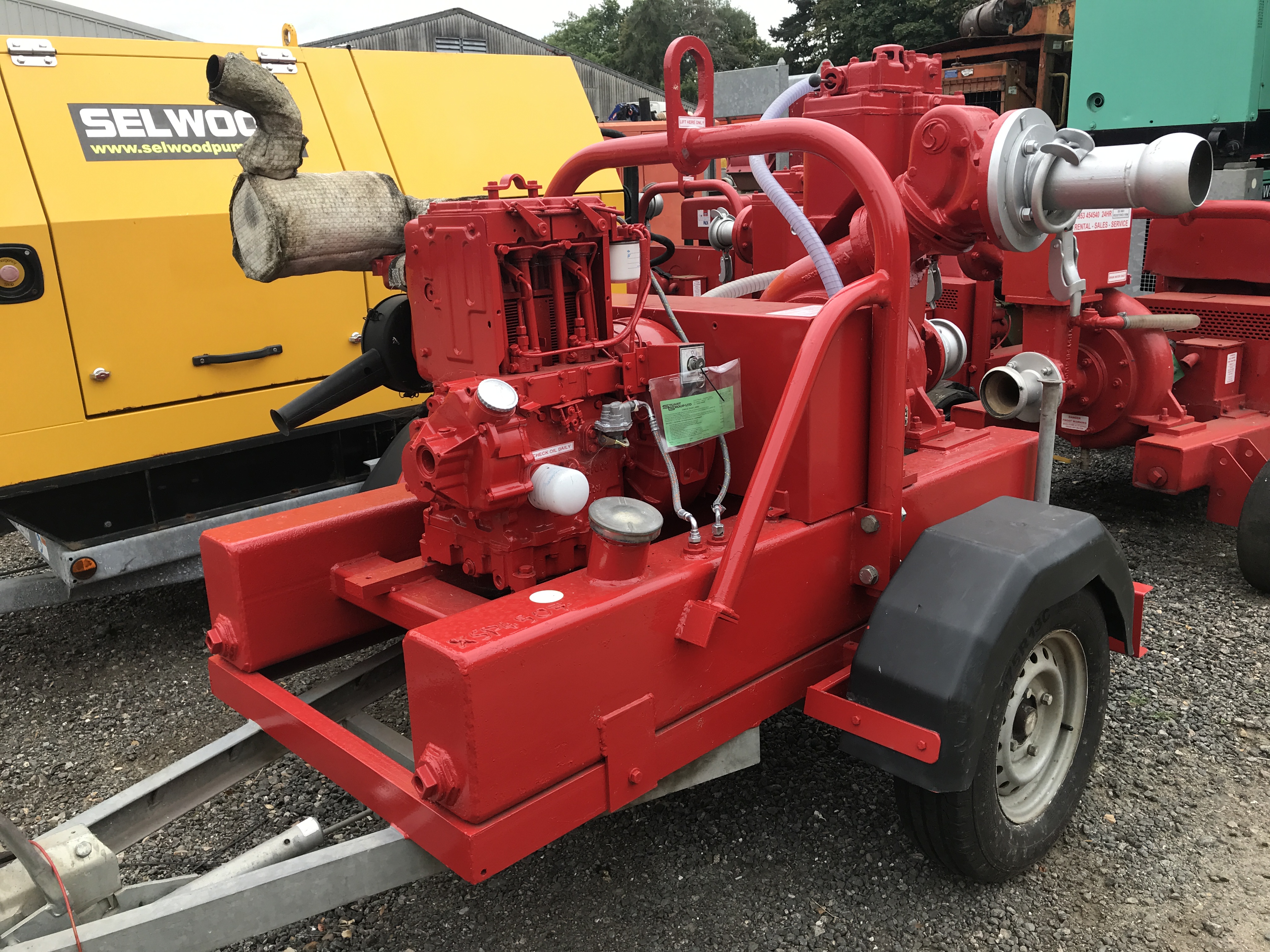 Used Sykes GP100M 4 Inch General Pump XSP4507