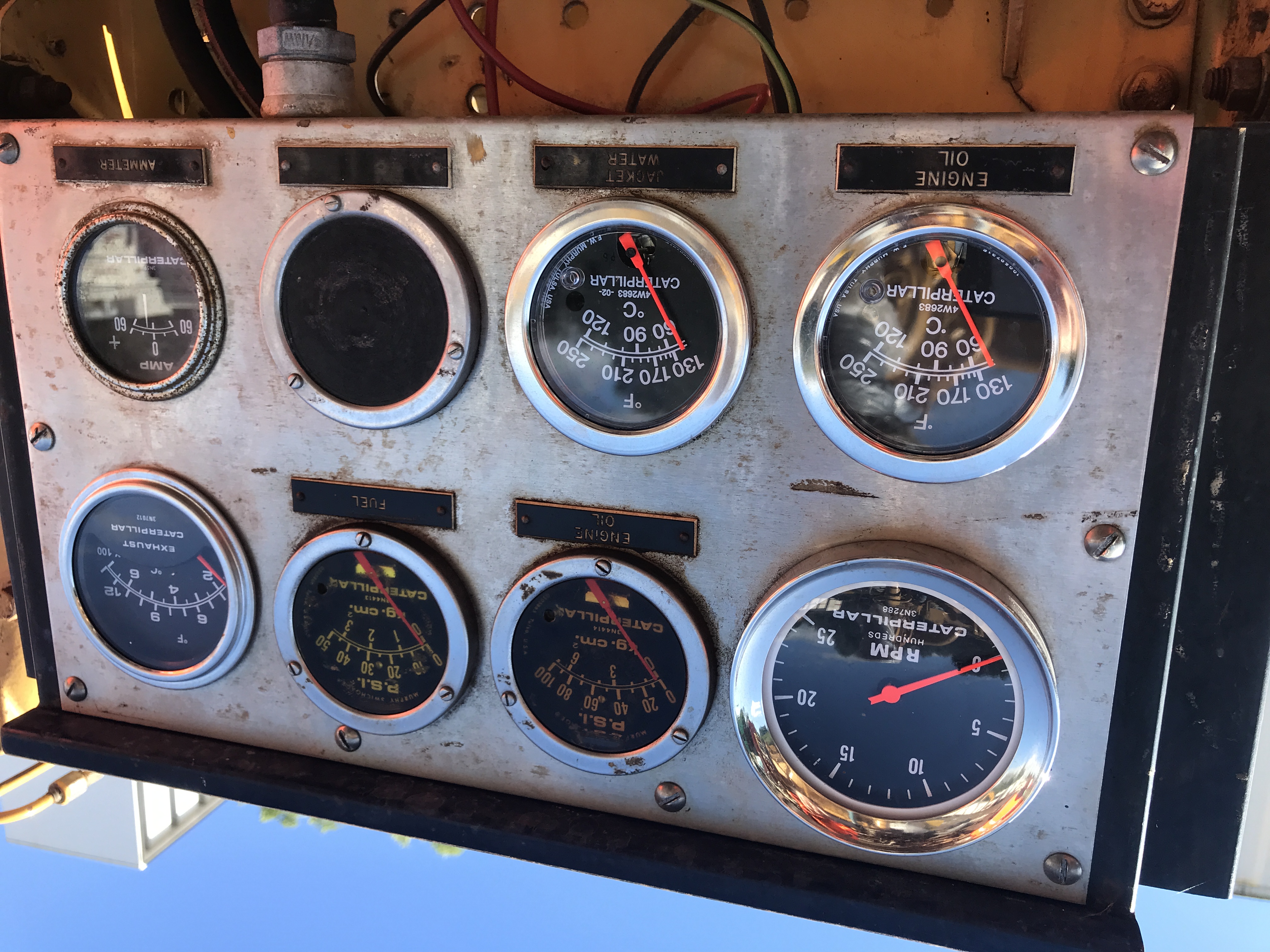 Used 1980 SPP BS08B Fire Pump with Air Compressor and Receiver