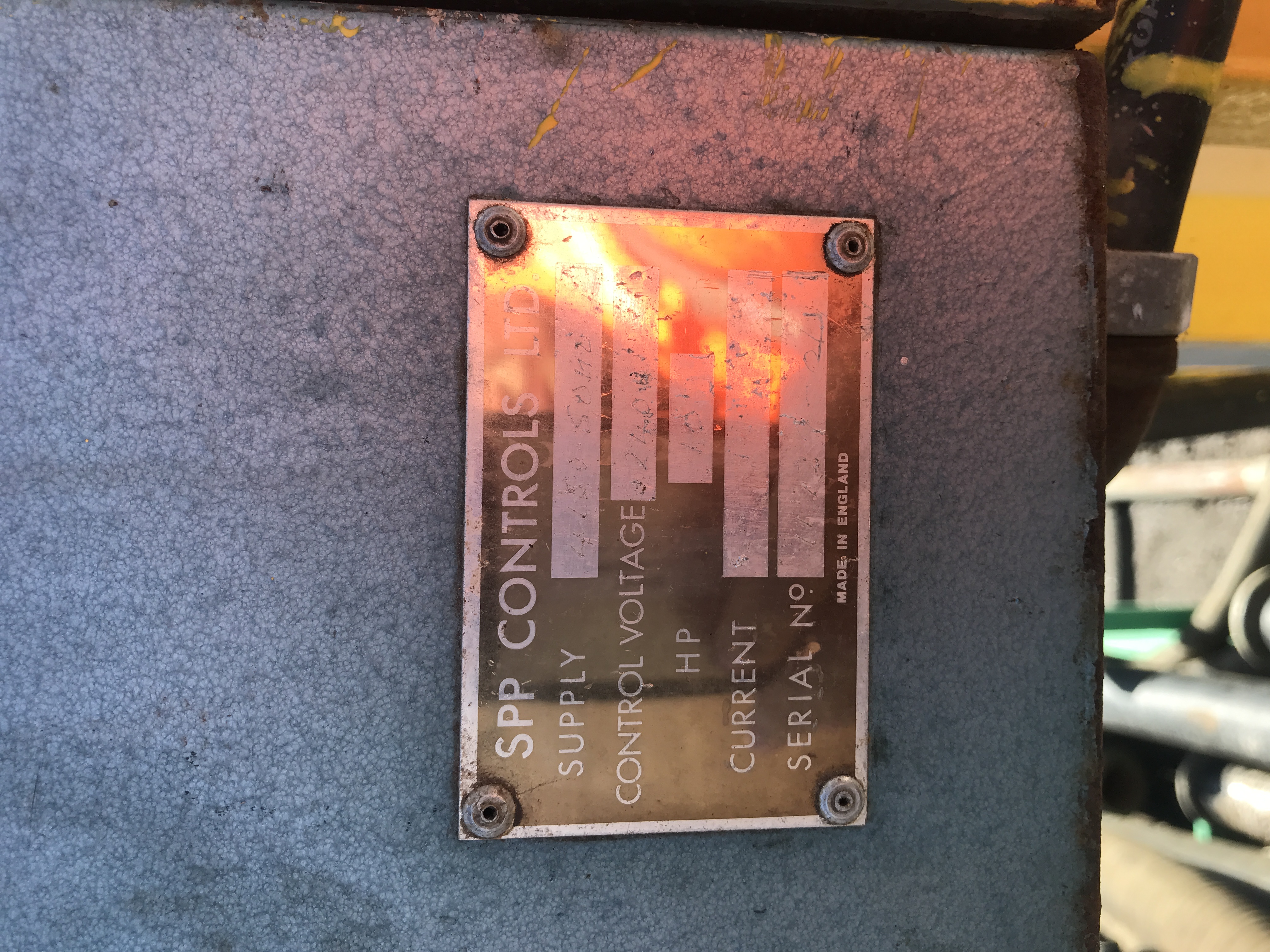 Used 1980 SPP BS08B Fire Pump with Air Compressor and Receiver