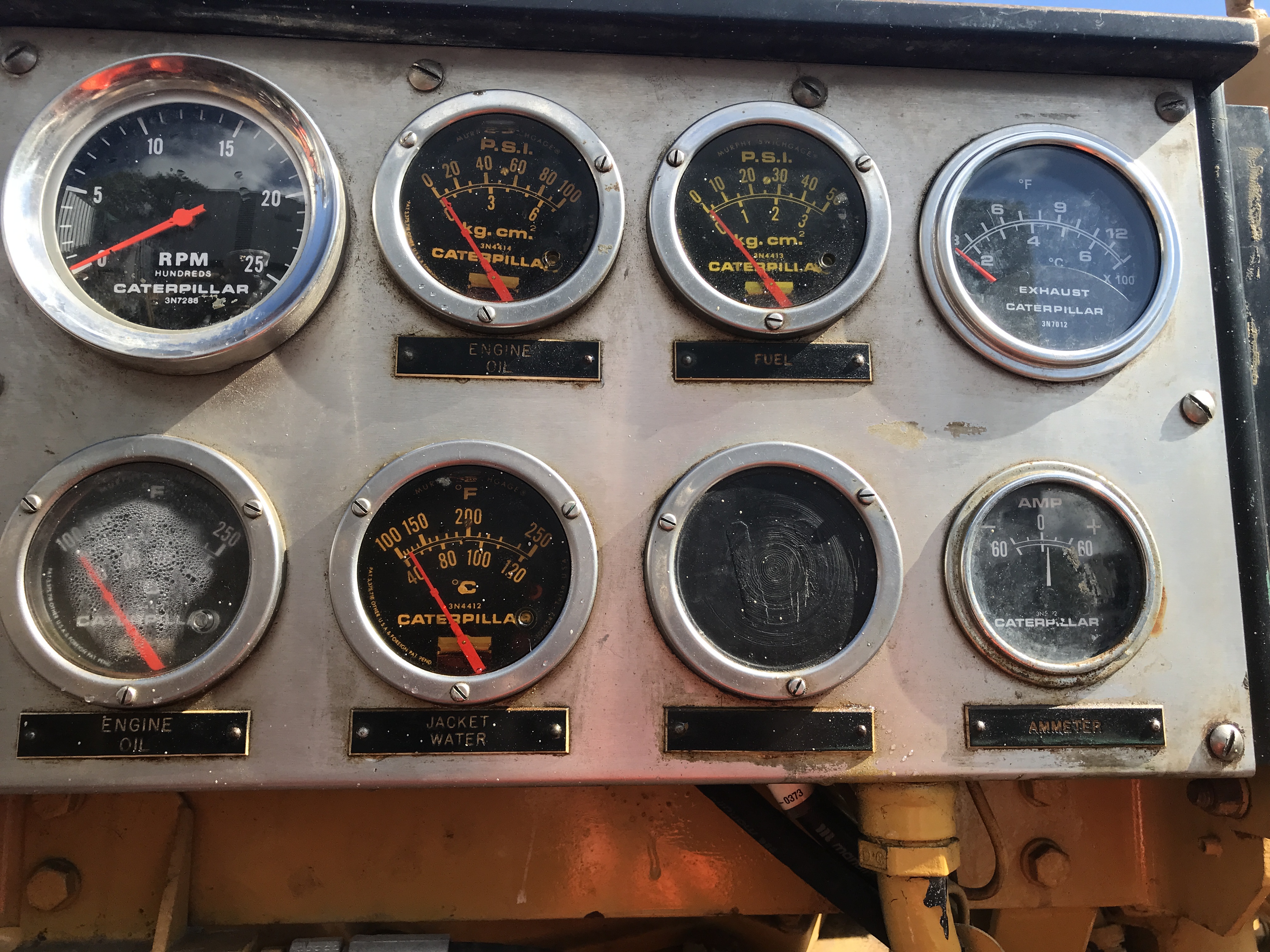 Used 1980 SPP BS08B Fire Pump with Air Compressor and Receiver Tank for sale