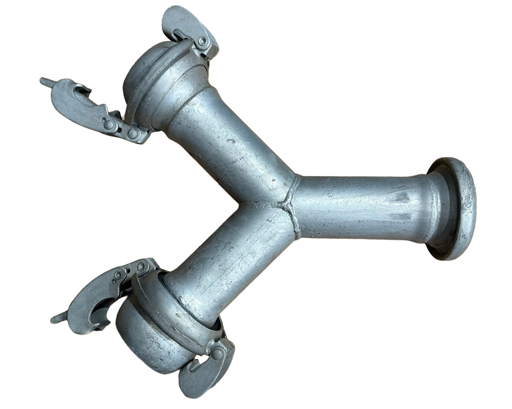 4" Y Coupling 2 Male x 1 Female - Stuart Group Ltd