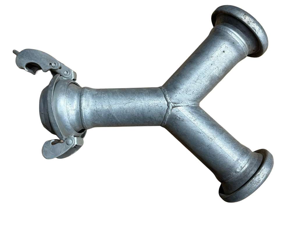 8" Y Coupling 2 Female x 1 Male - Stuart Group Ltd