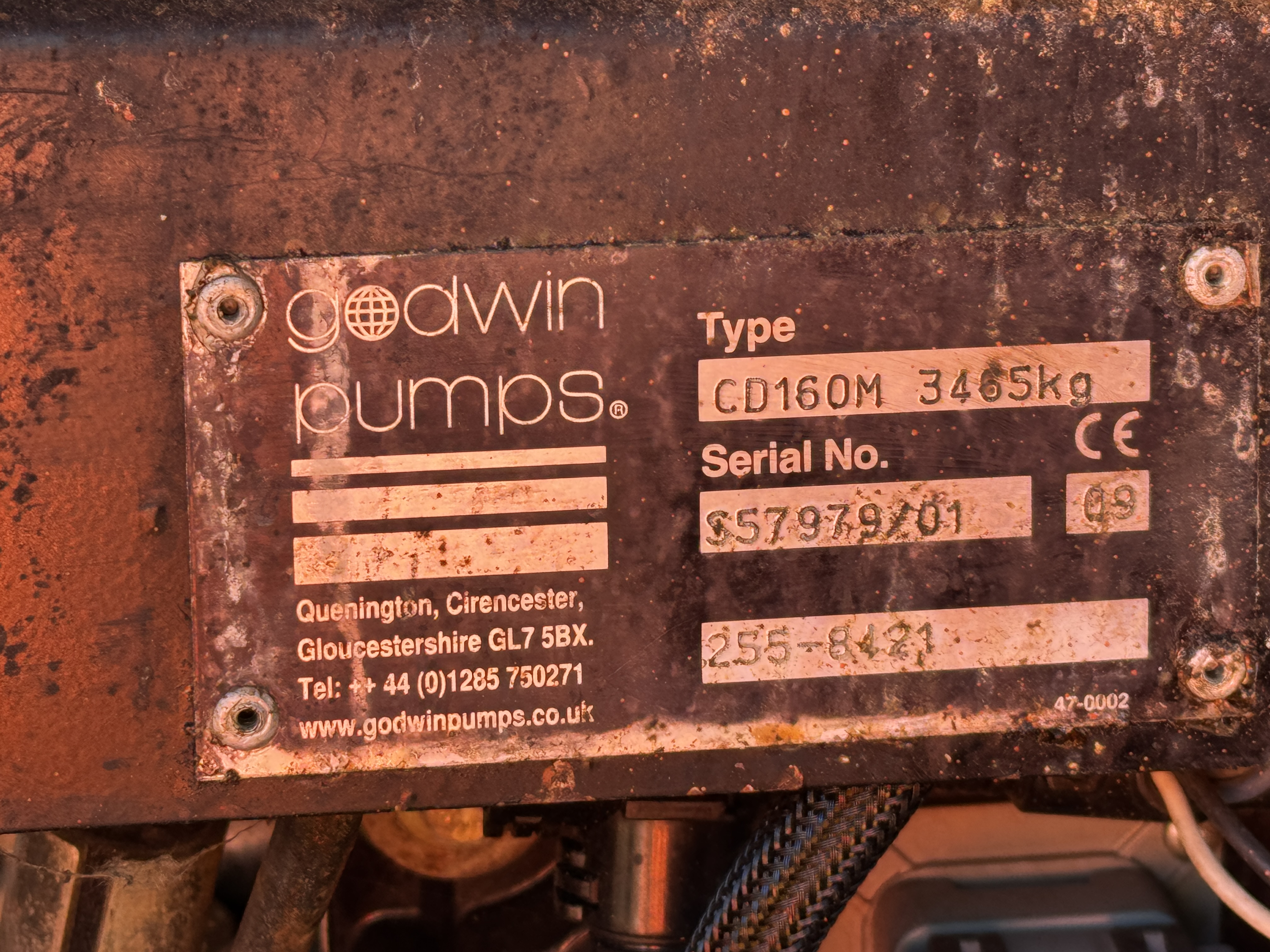 Used Godwin CD160M Pump XSP9795