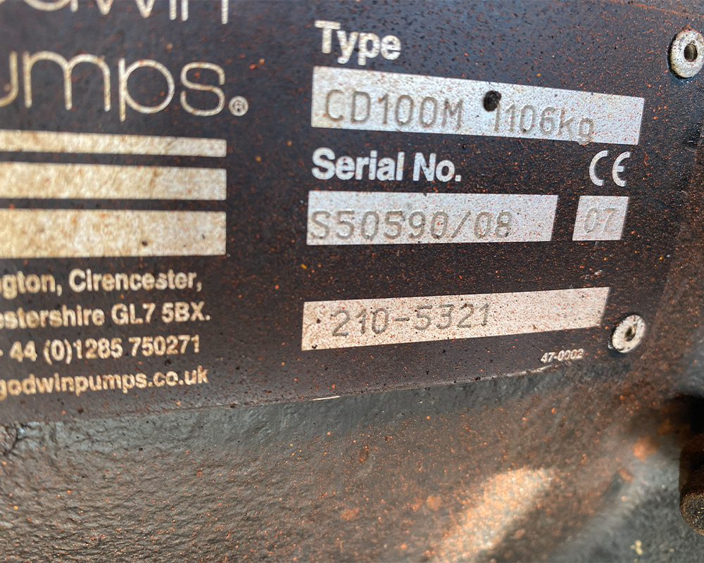 Used Godwin CD100M Pump XSP4512