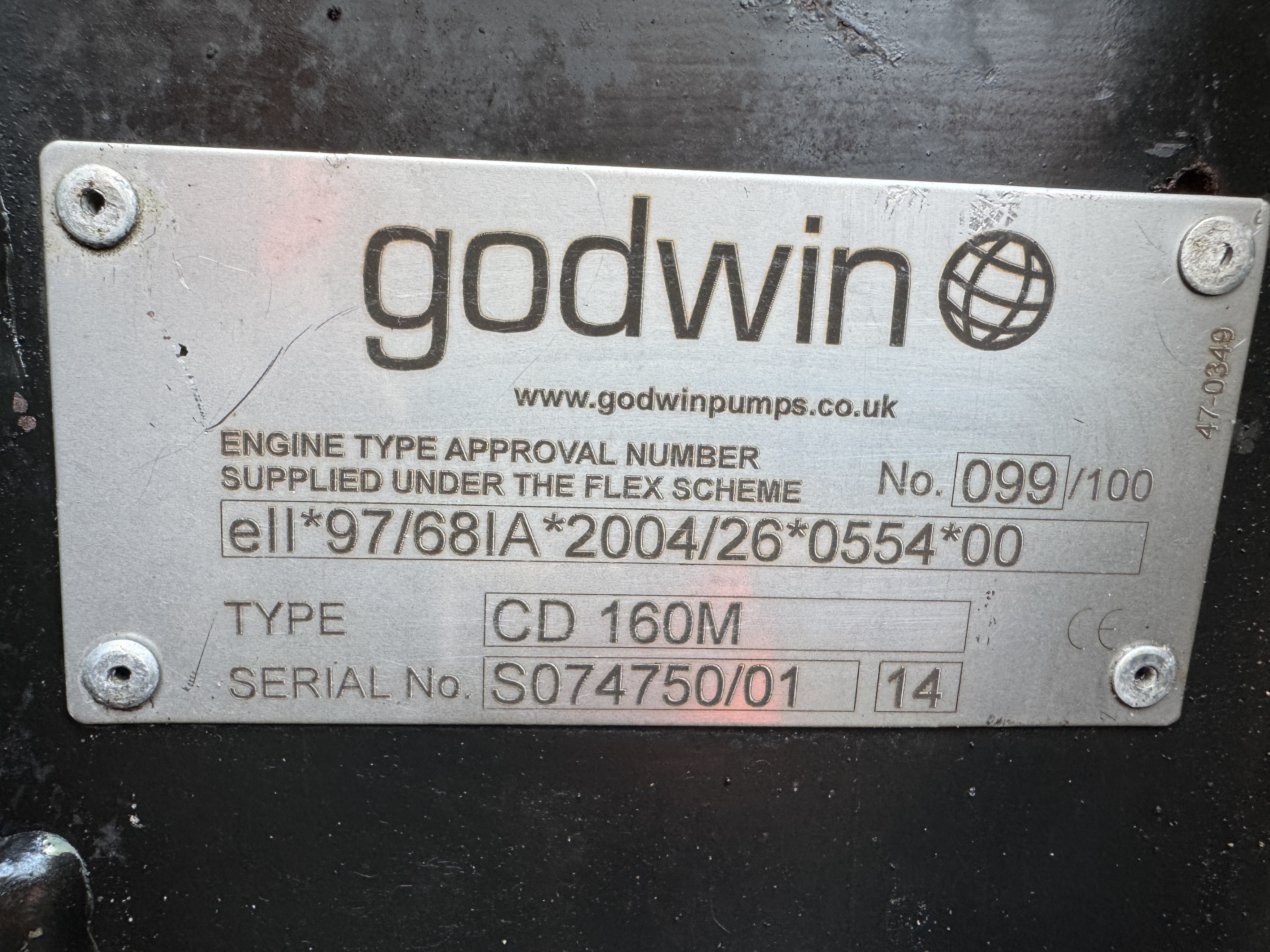 Used Godwin CD160M Pump XSP9923