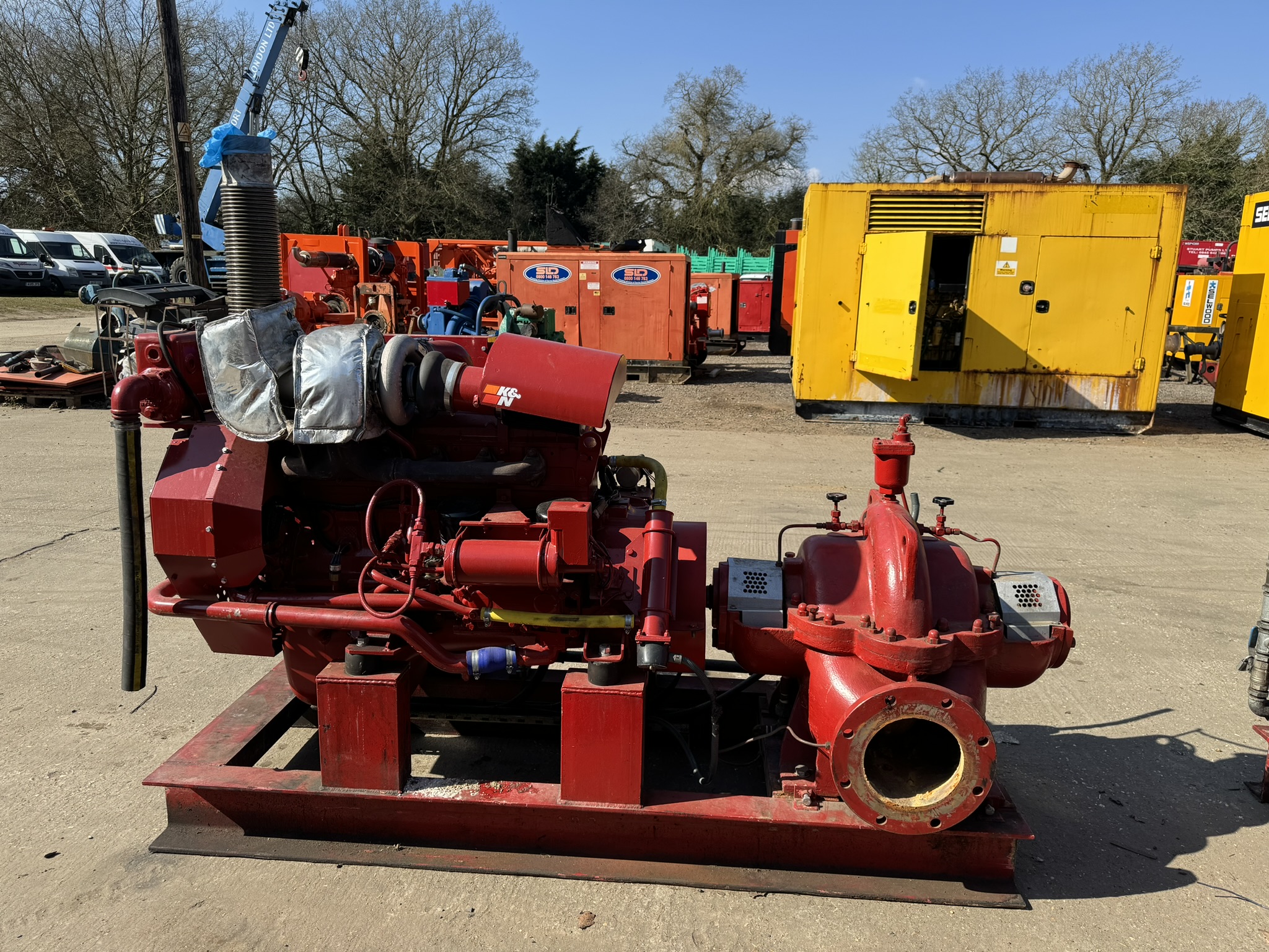 Used Nijhuis Fire Pump XSP9866