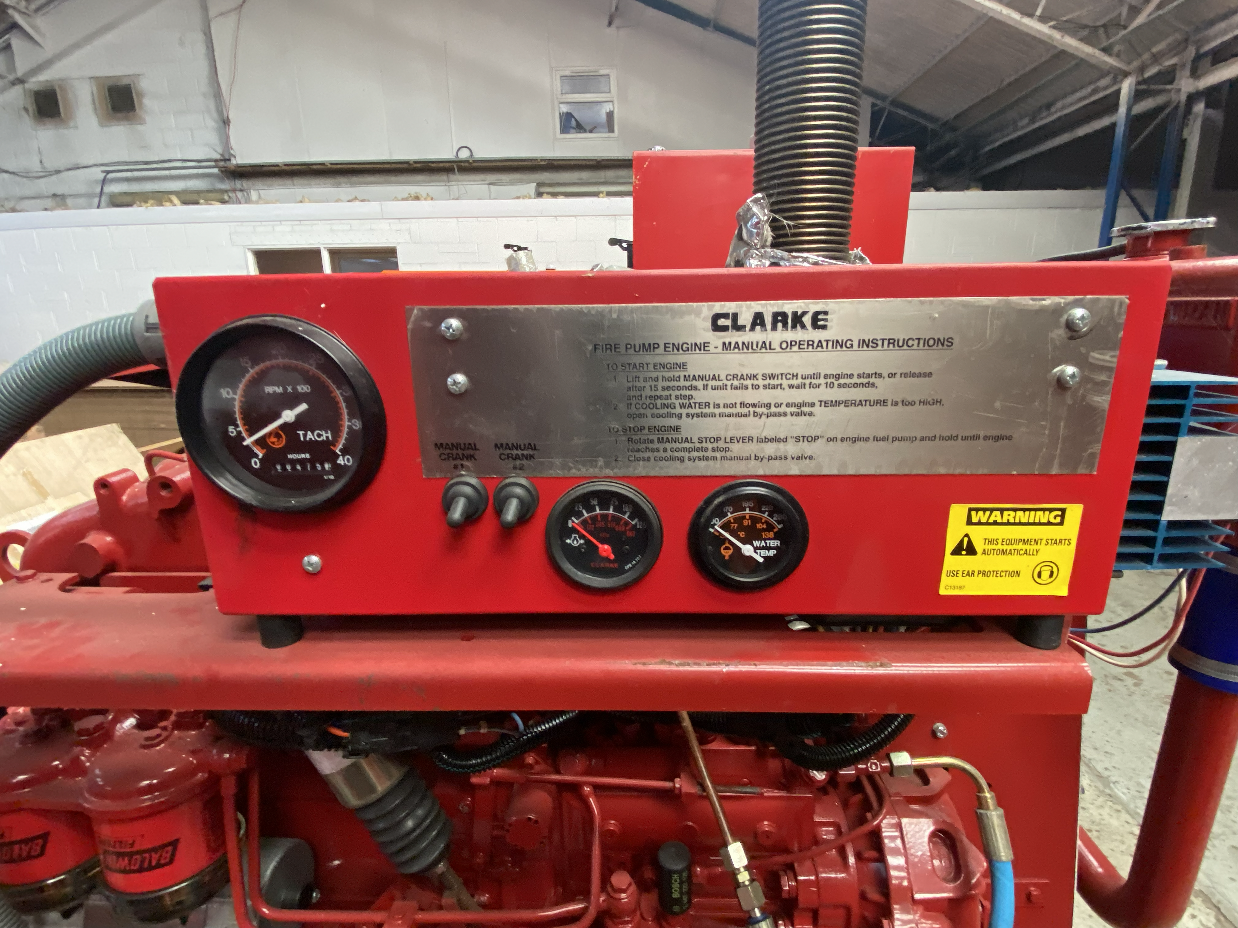 Used Nijhuis Fire Pump XSP9867