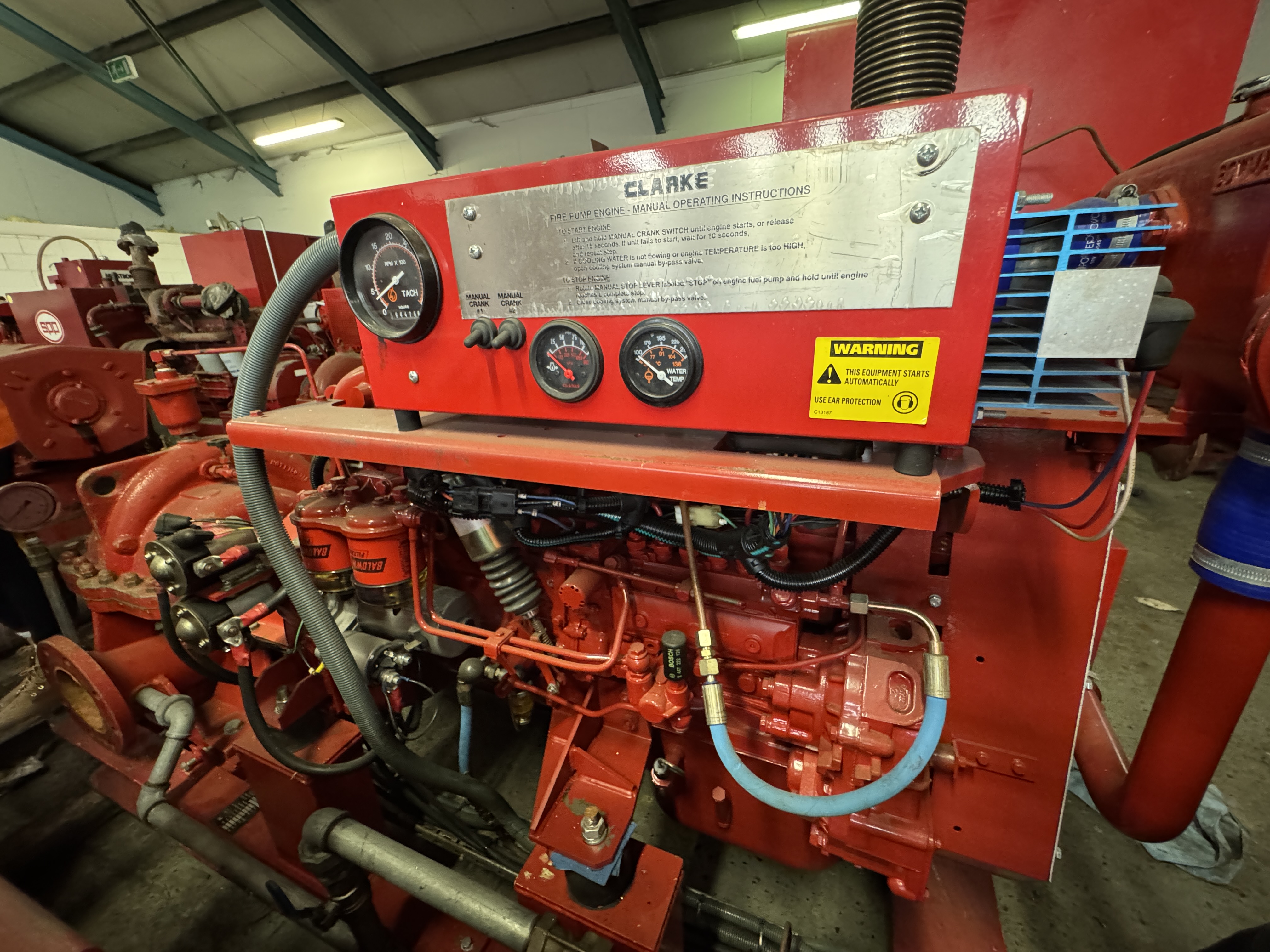 Used Nijhuis Fire Pump XSP9867