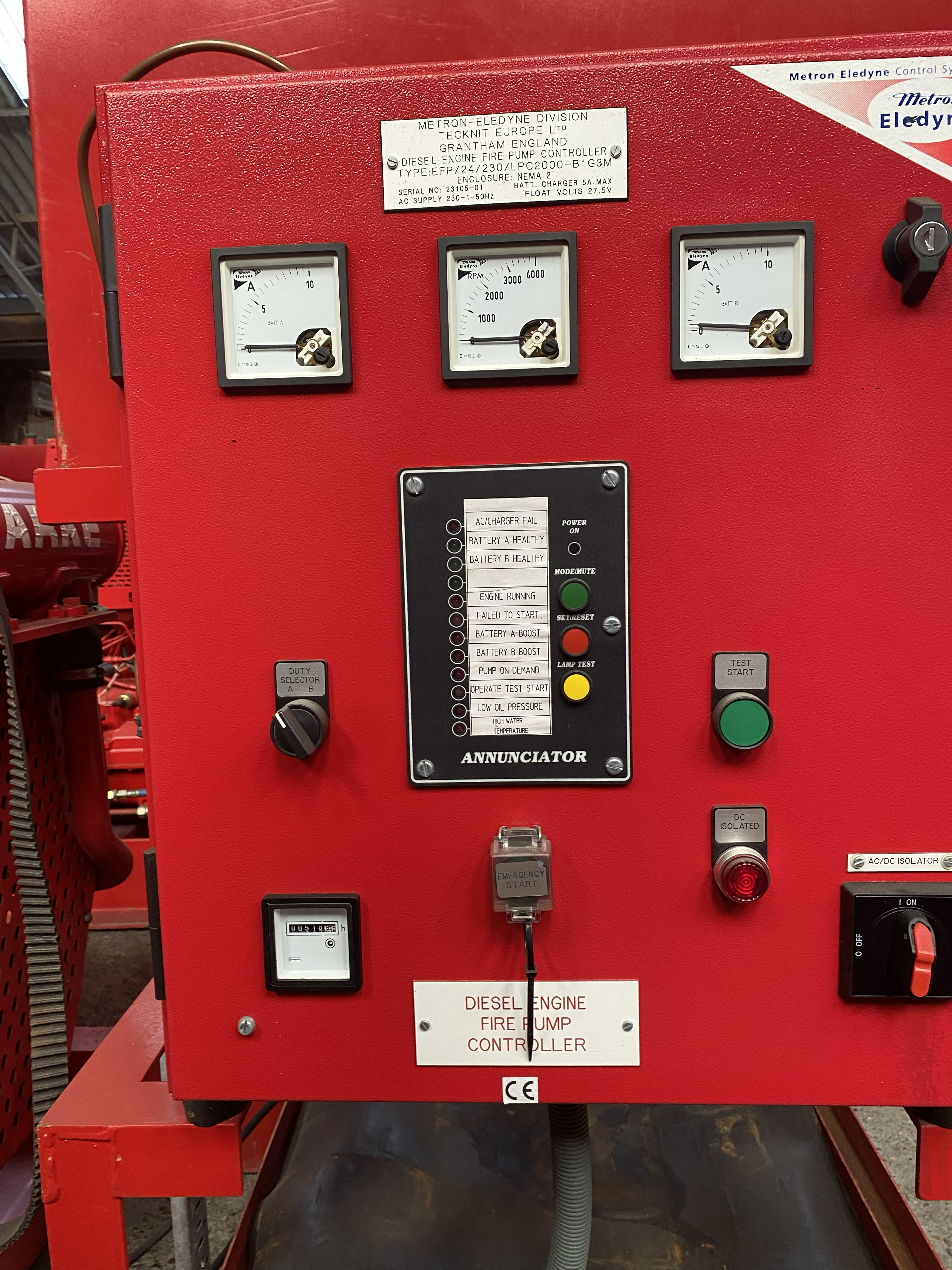 Used Godwin 150-125-320 Fire Pump XSP9856