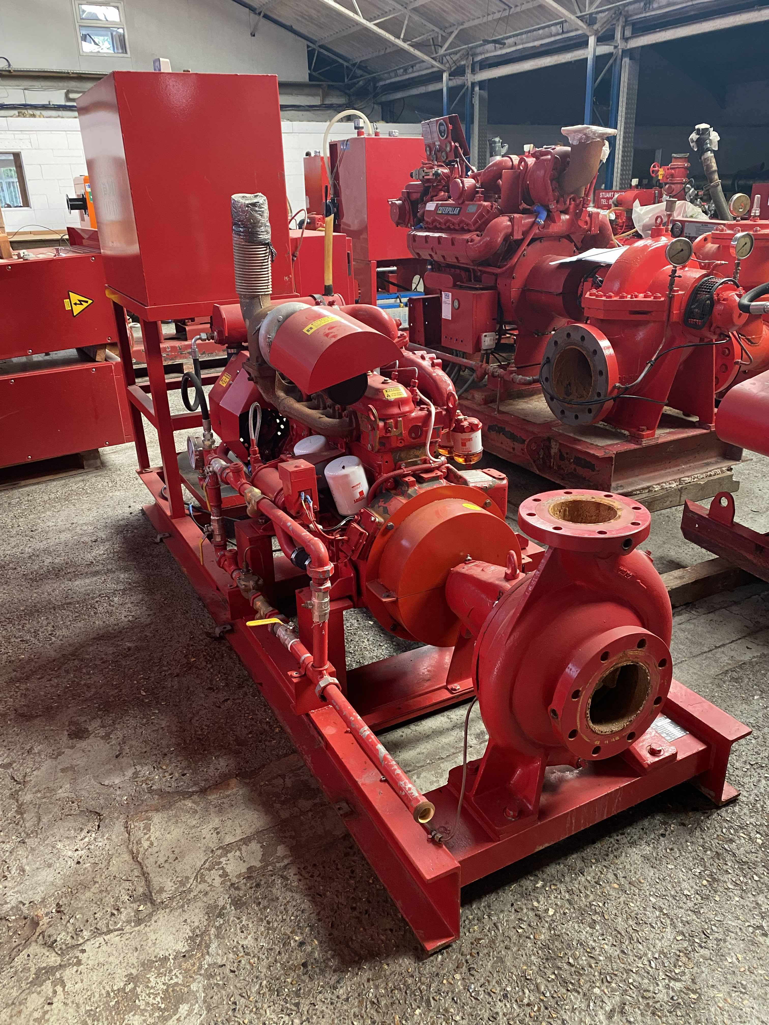 Used Godwin 150-125-320 Fire Pump XSP9856