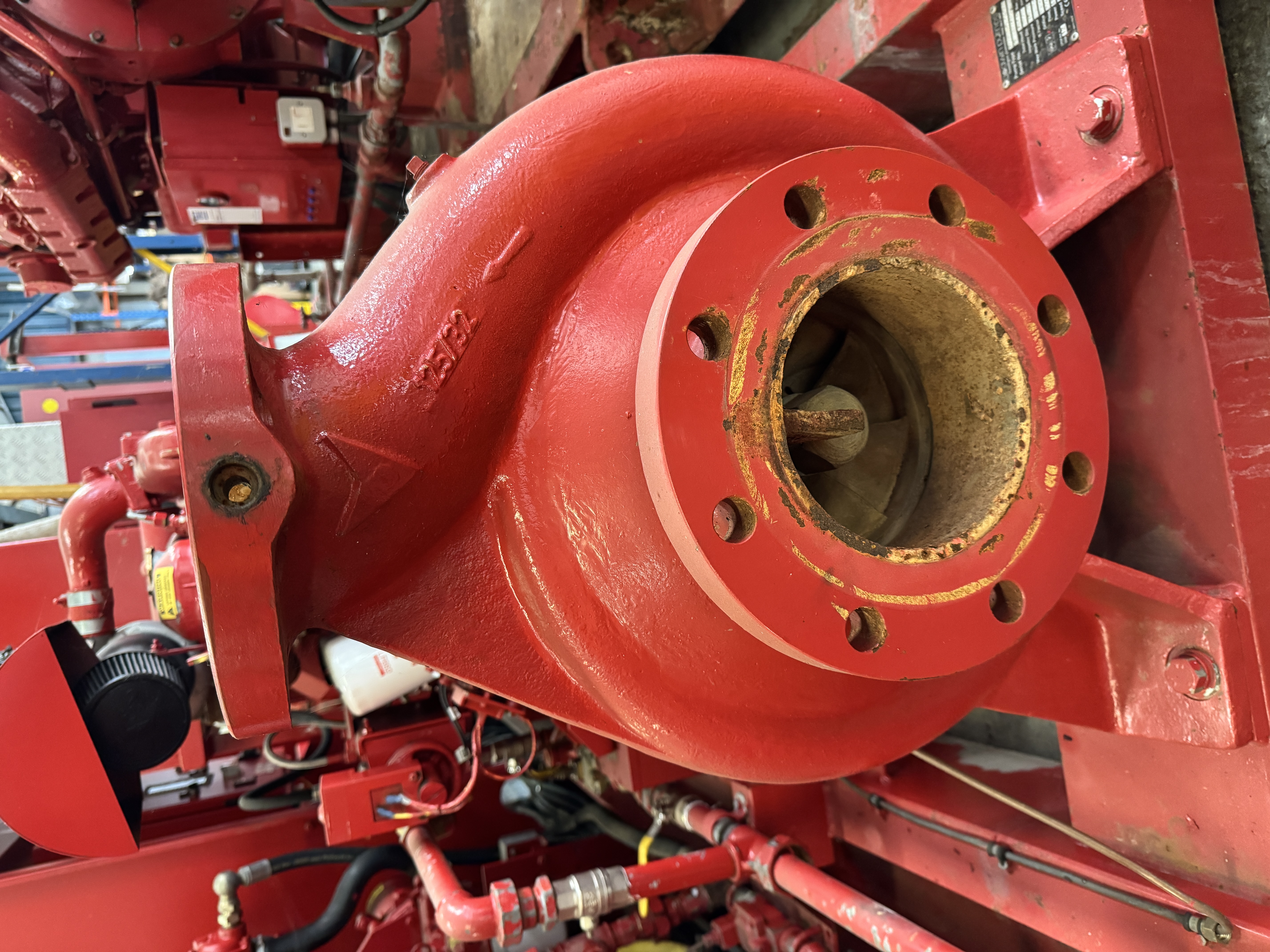 Used Godwin 150-125-320 Fire Pump XSP9856
