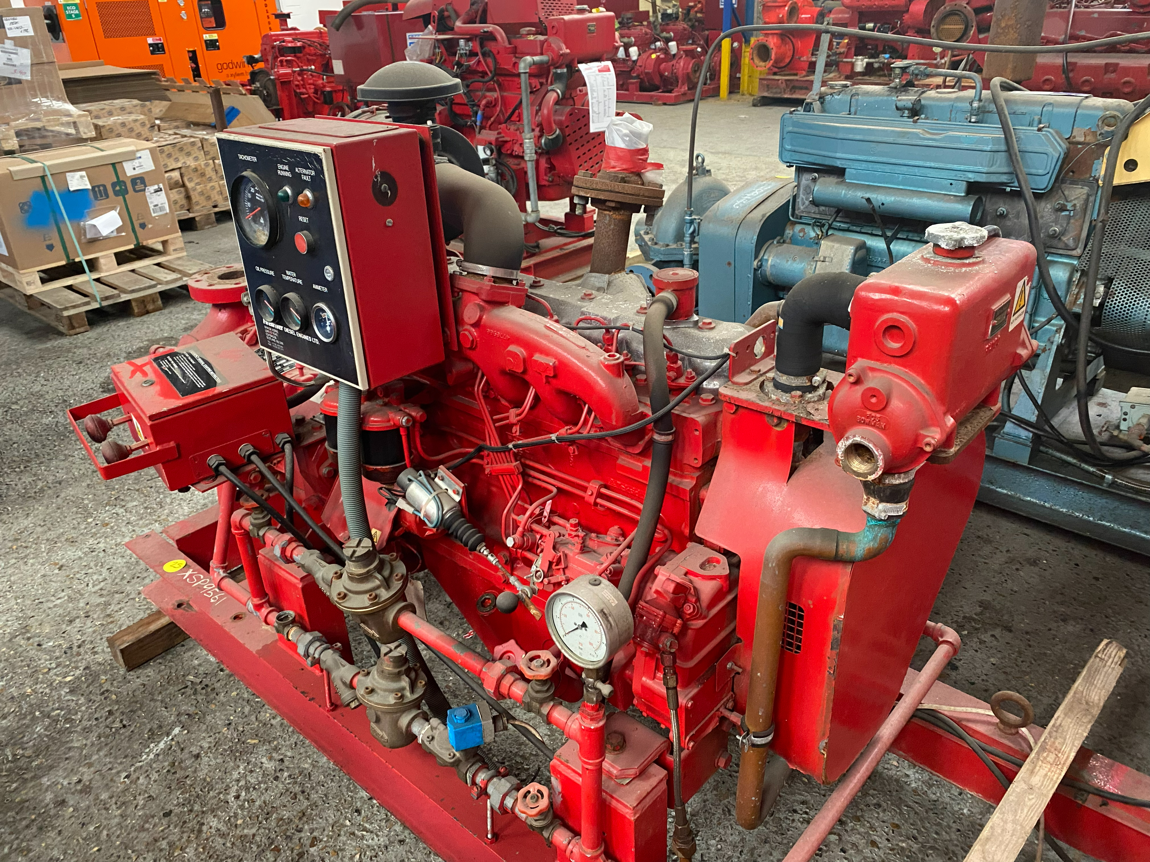 Used Armstrong 4X3X13FM Fire Pump for sale