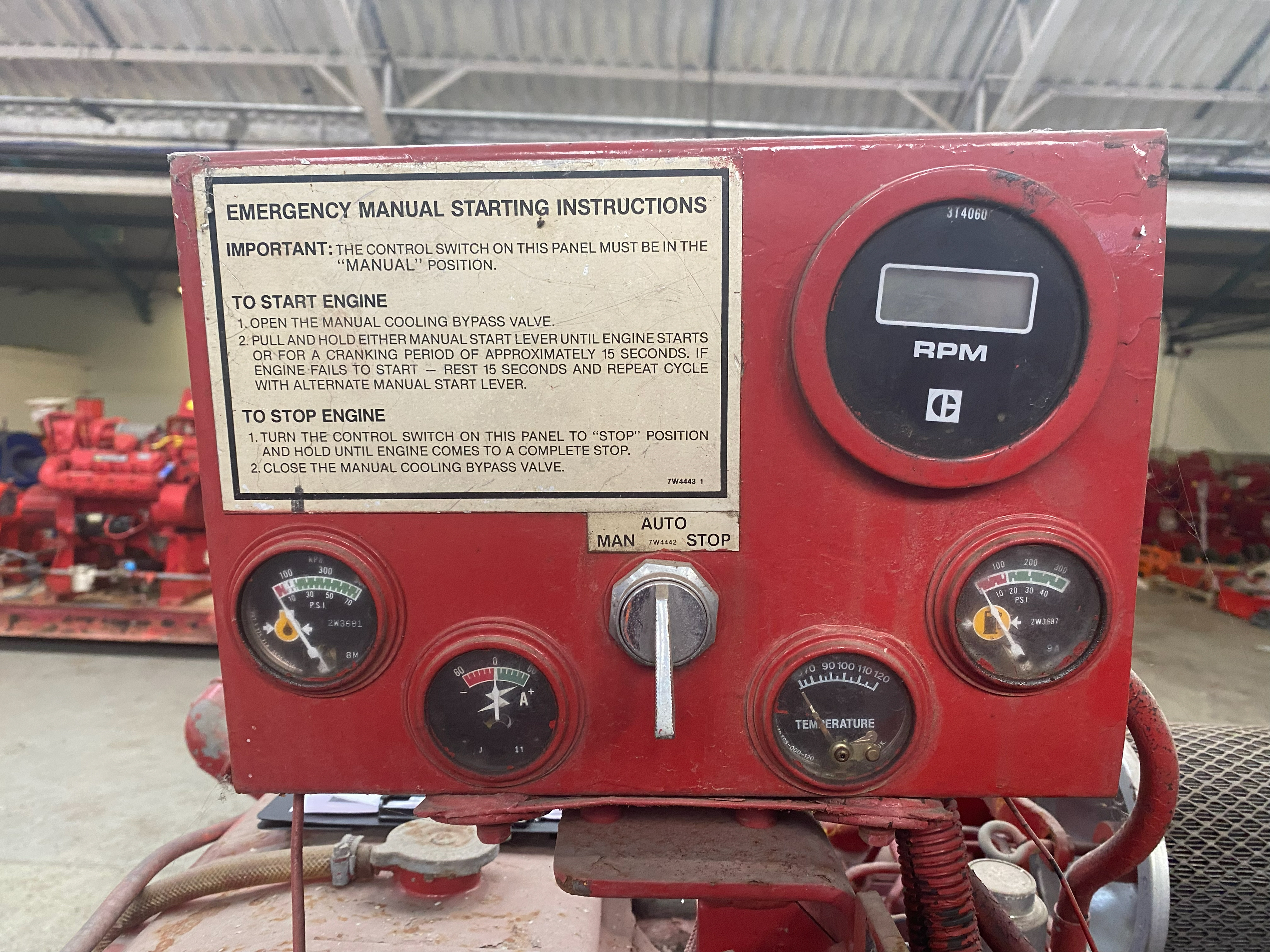 Used SPP TD20E Fire Pump for sale