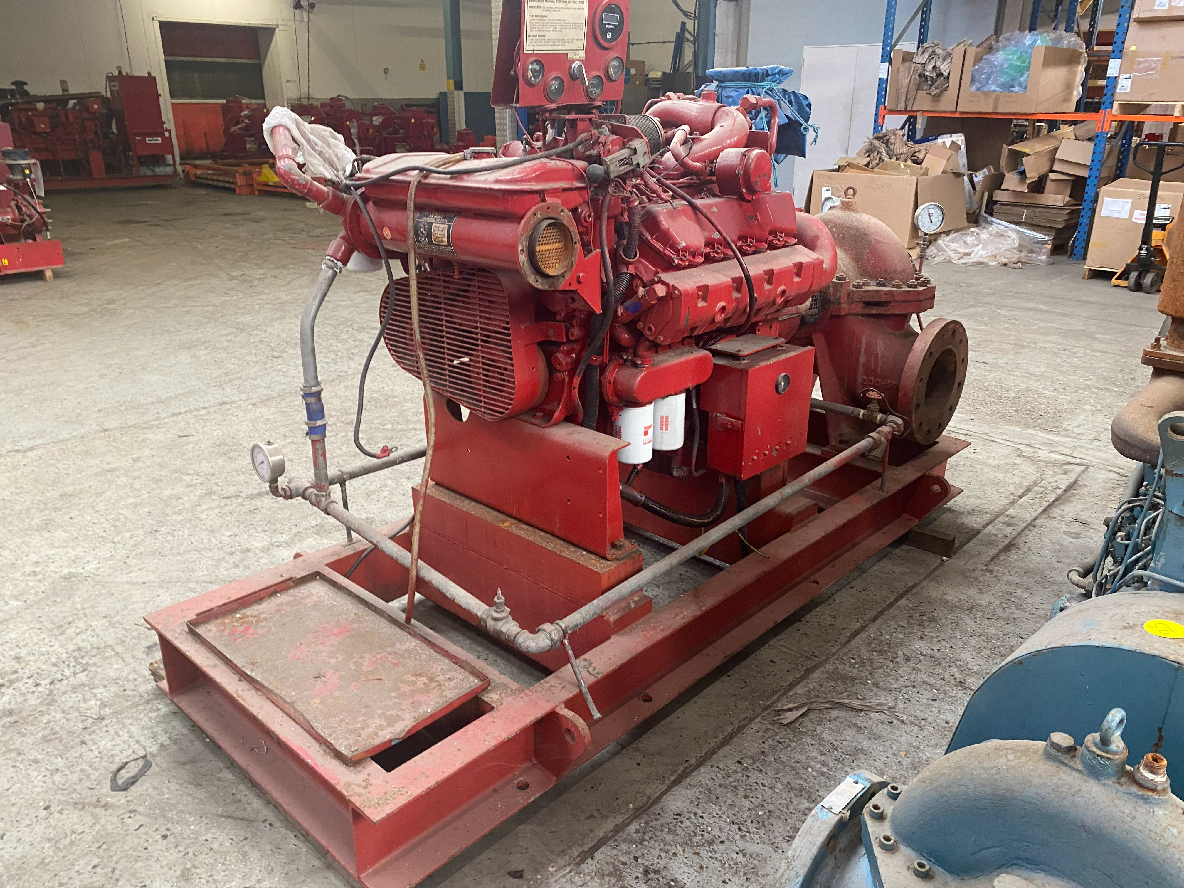 Used SPP TD20E Fire Pump for sale