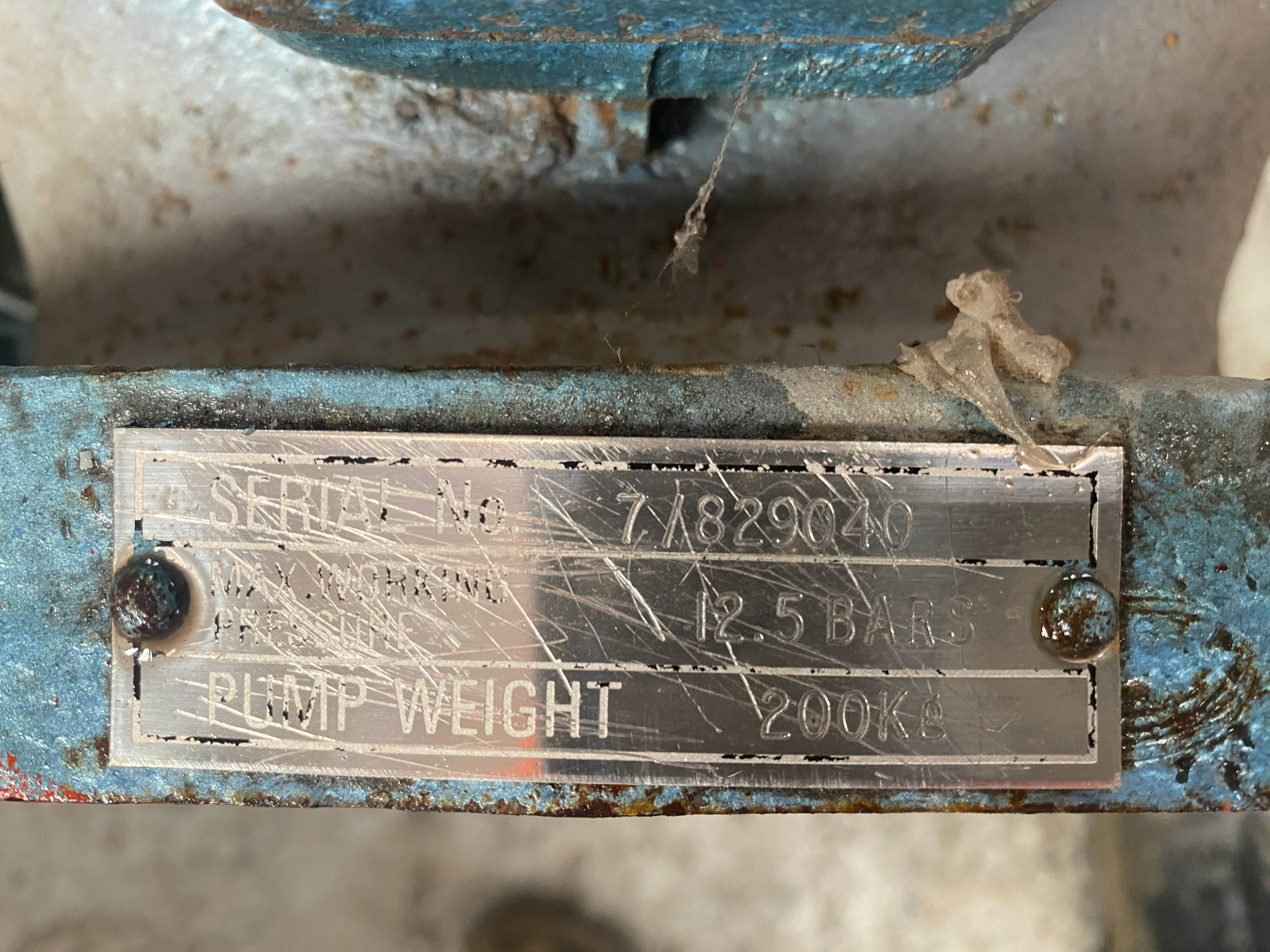 Used SPP Bedford 500 Fire Pump for sale