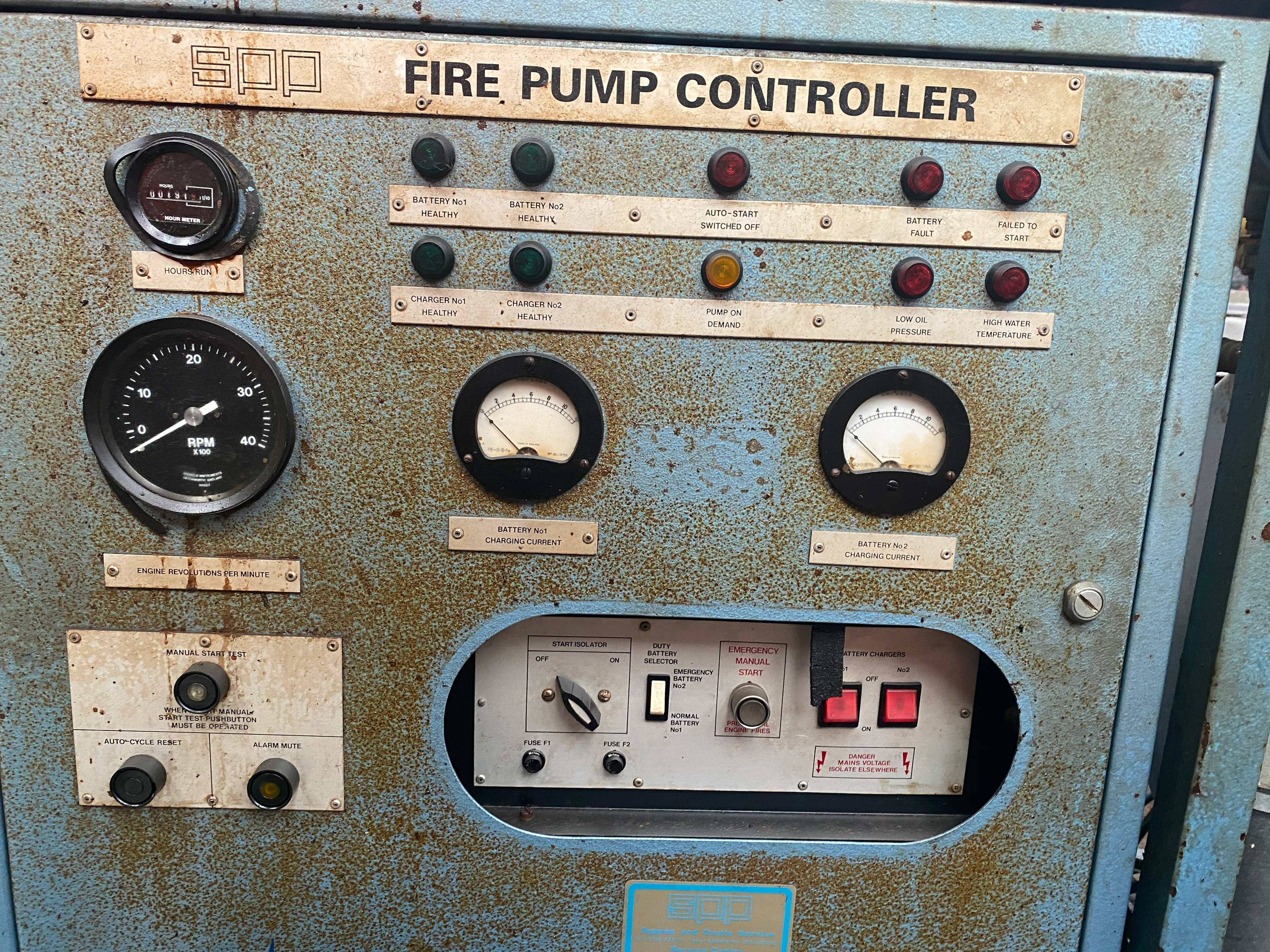 Used SPP Bedford 500 Fire Pump for sale