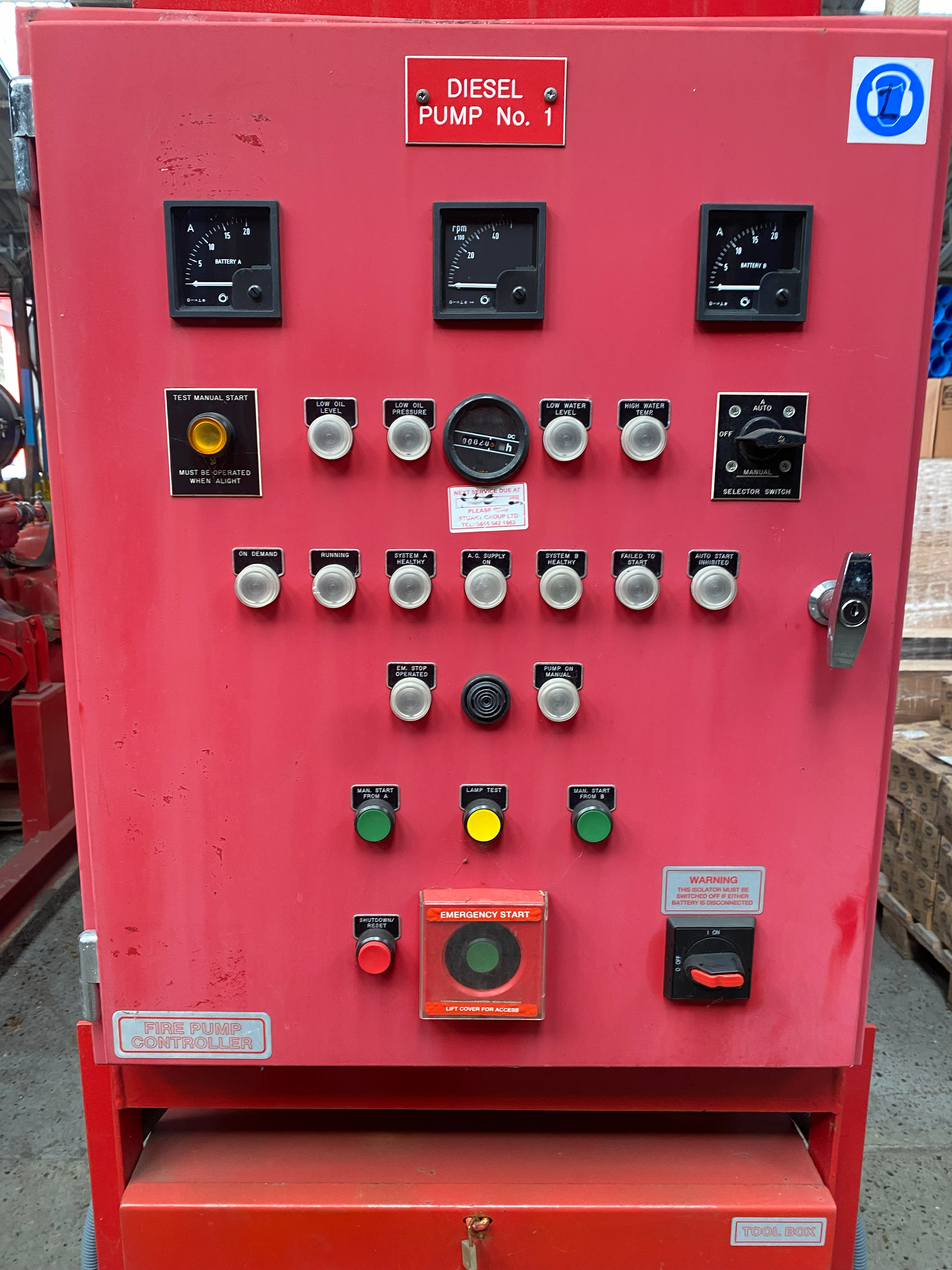 Used Armstrong 10X8X14HF Fire Pump for sale