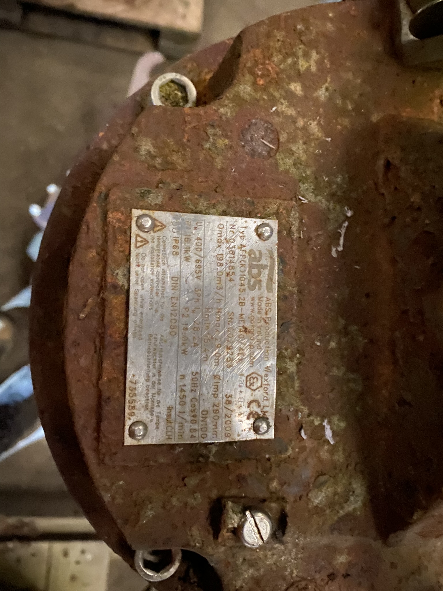 Used ABS AFP Submersible Pump S1225