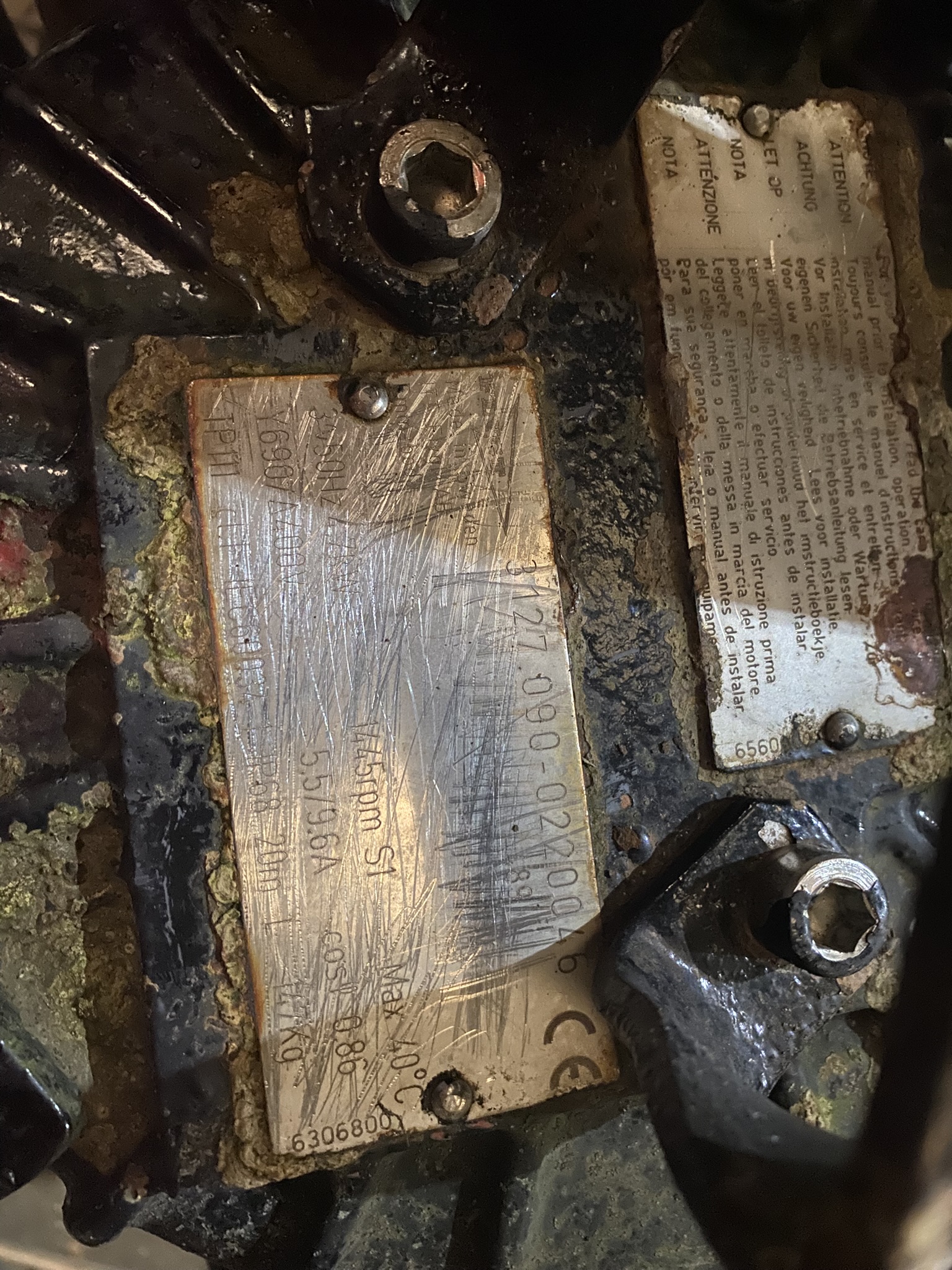 Used Flygt 3127.09 Submersible Pump S1227