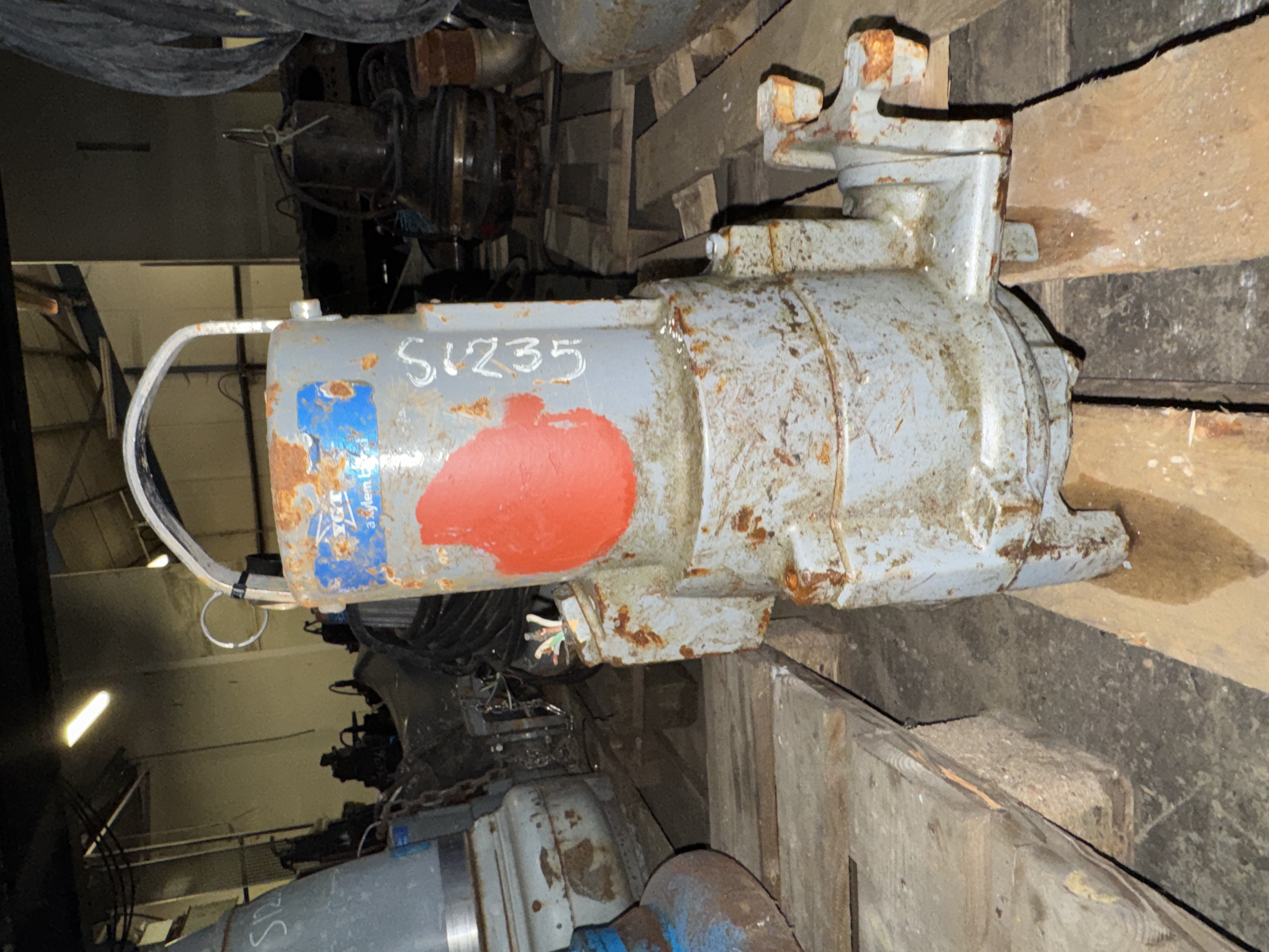 Used Flygt 3069.07 Submersible Pump S1235