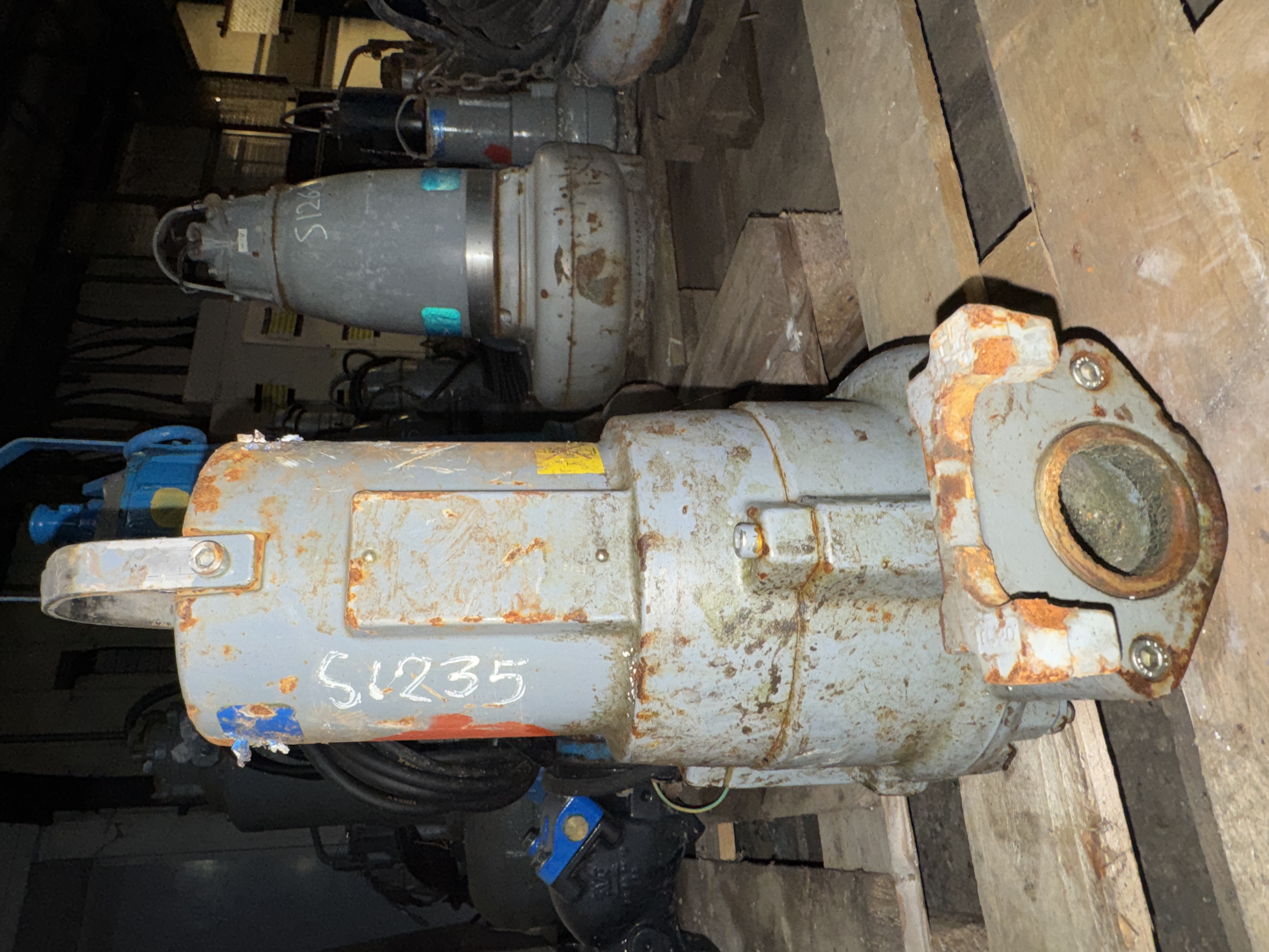Used Flygt 3069.07 Submersible Pump S1235