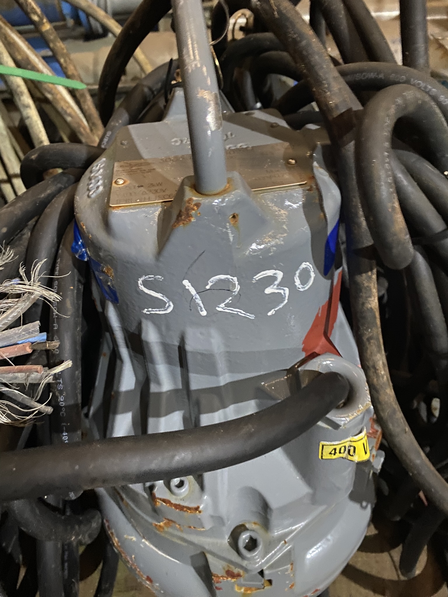 Used Flygt 3085.183 Submersible Pump S1230