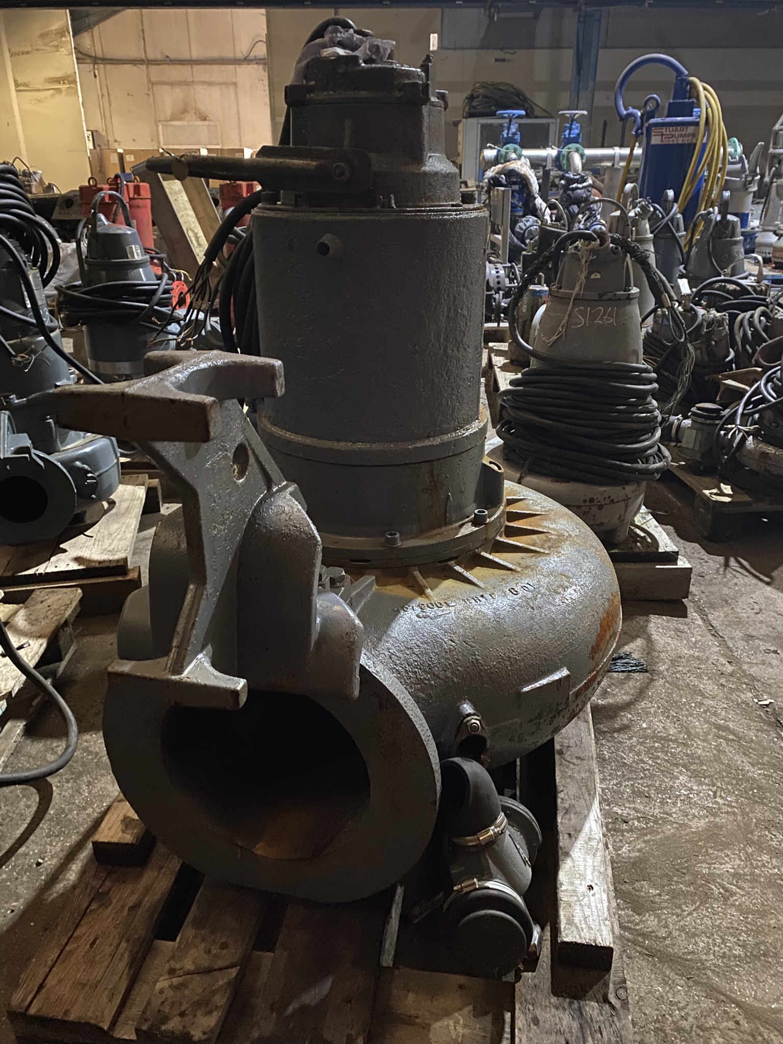 Used Flygt 3201.091 Submersible Pump S1232