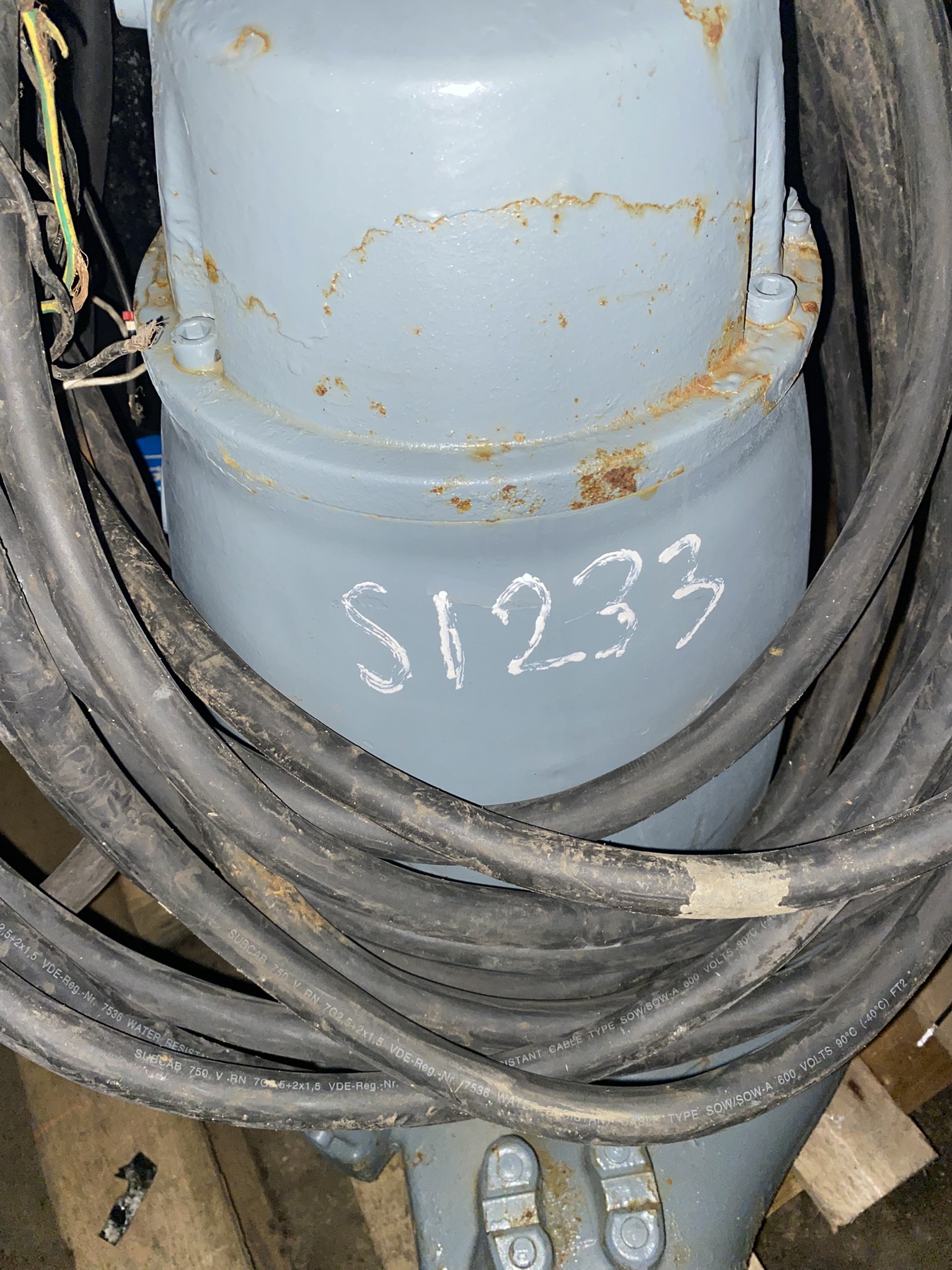 Used Flygt 3153.091 Submersible Pump S1233