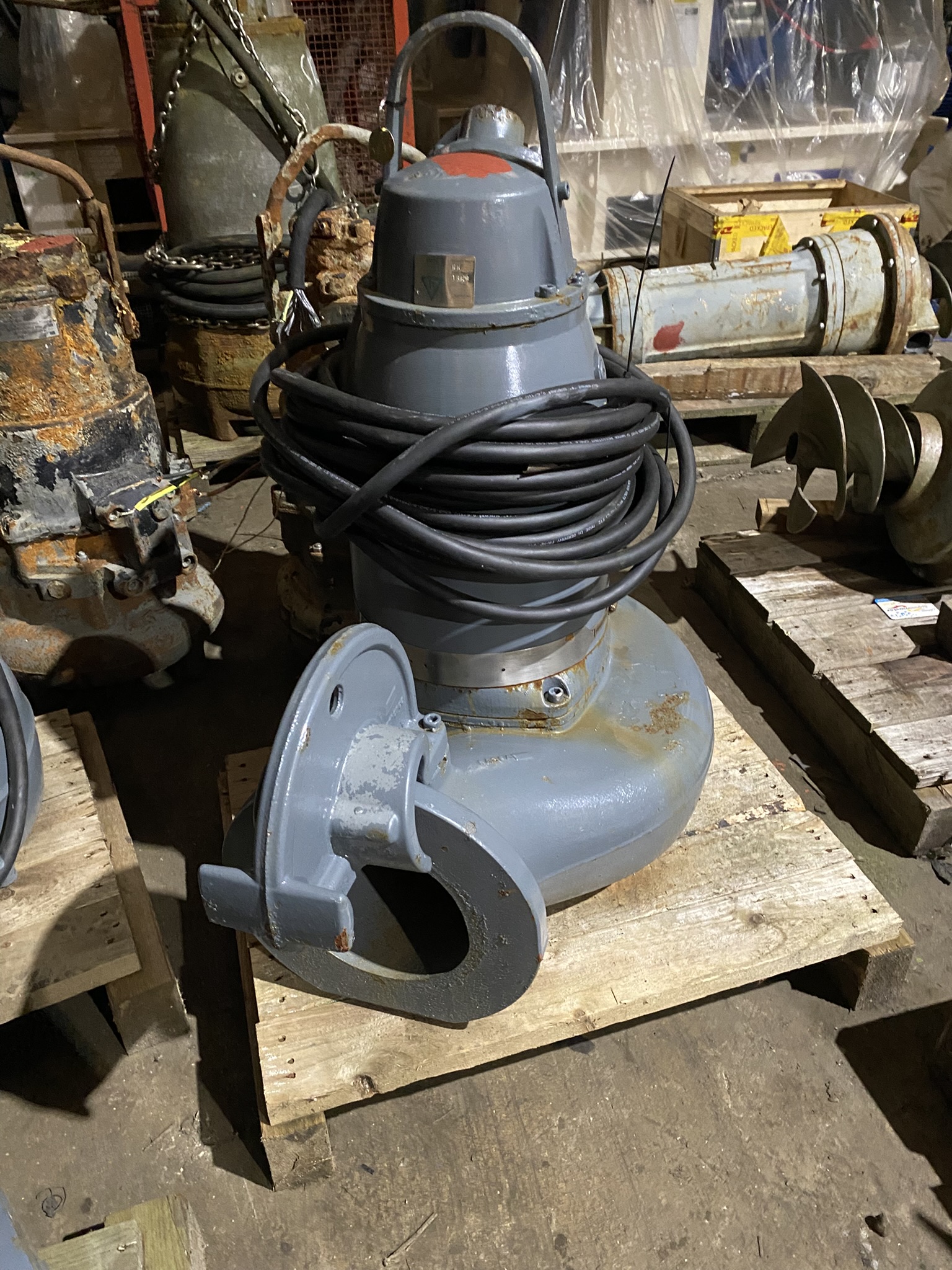 Used Flygt 3153.090 Submersible Pump S1237