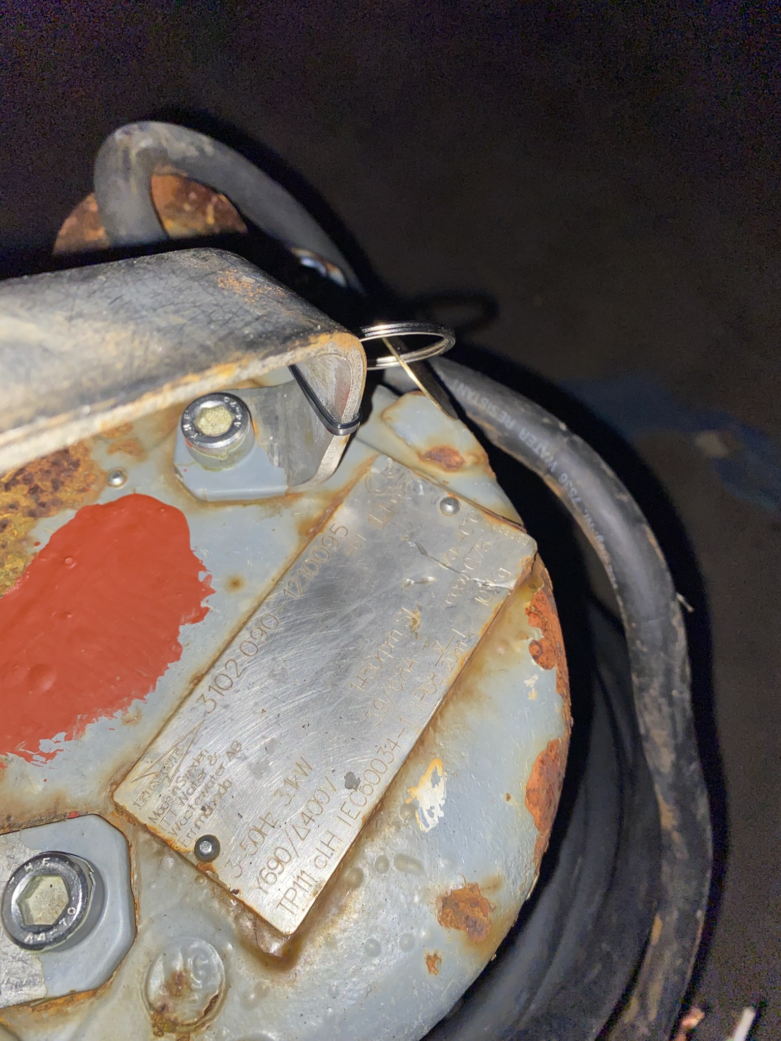 Used Flygt 3102.090 Submersible Pump S1252 for sale