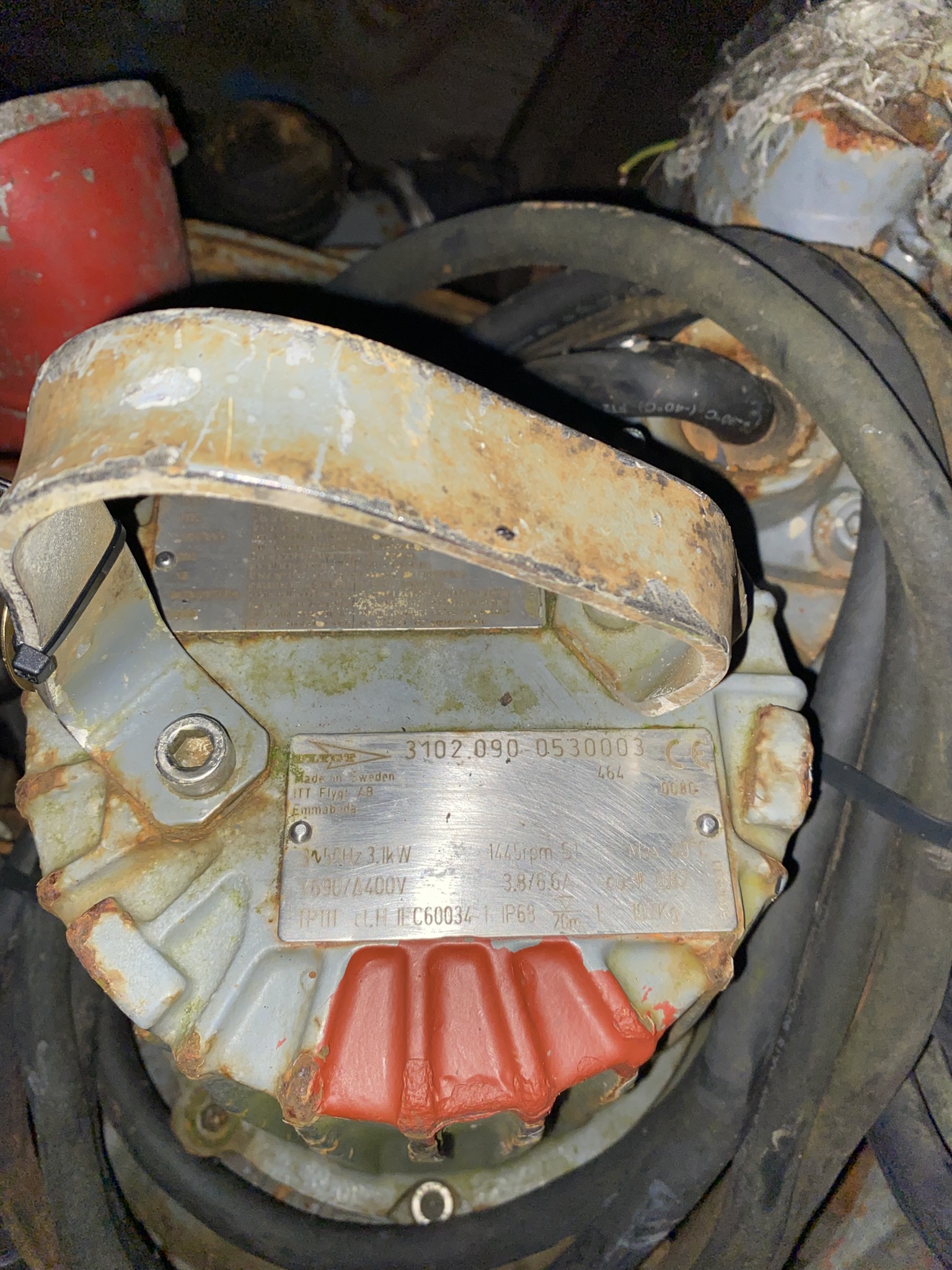 Used Flygt 3102.090 Submersible Pump S1253 for sale