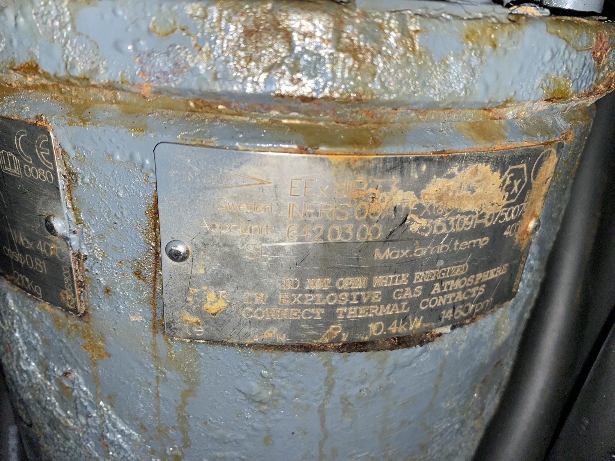 Used Flygt 3153.091 Submersible Pump S1254 for sale