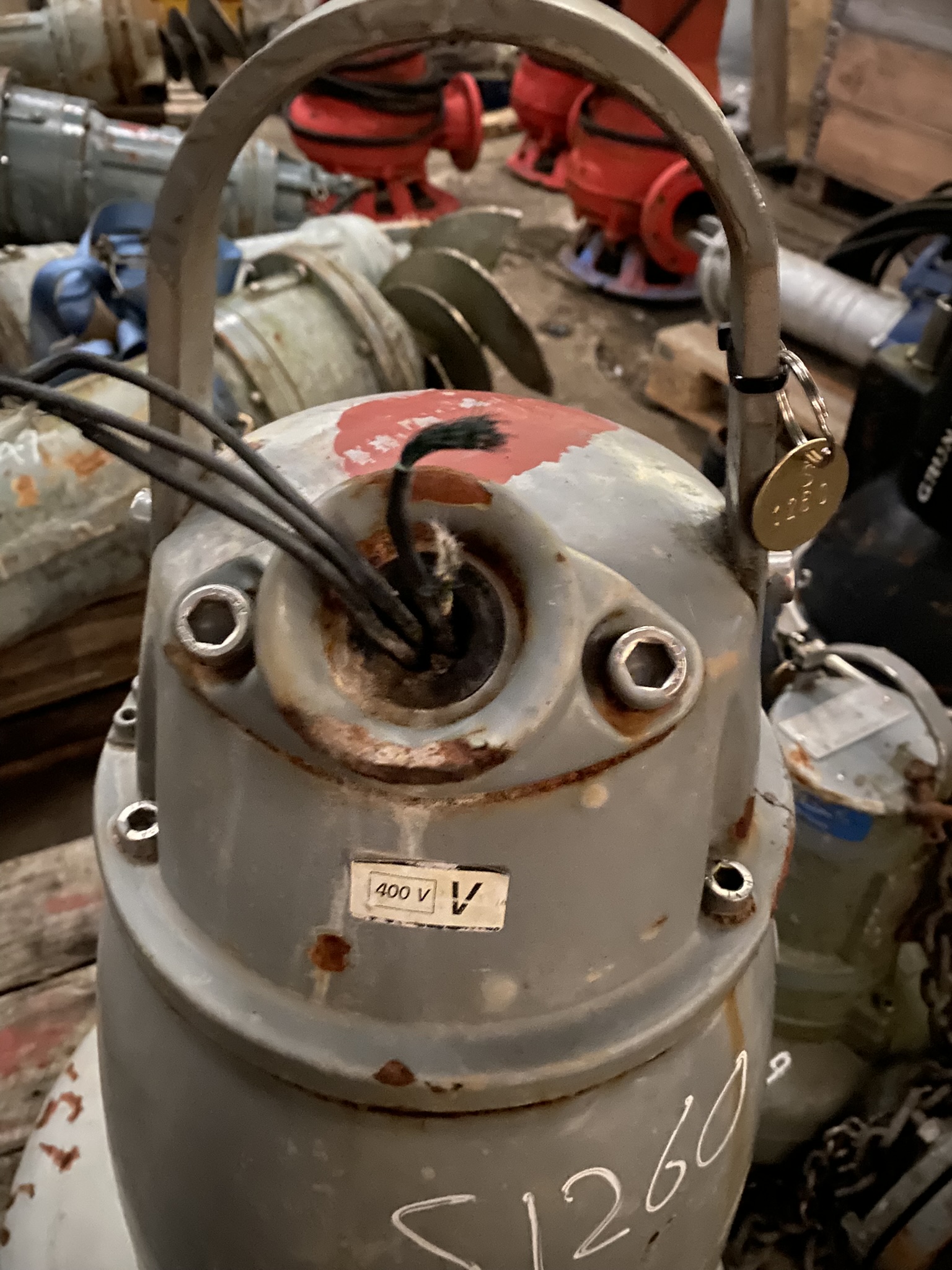 Used Flygt 3153.095.LT Submersible Pump S1260 for sale