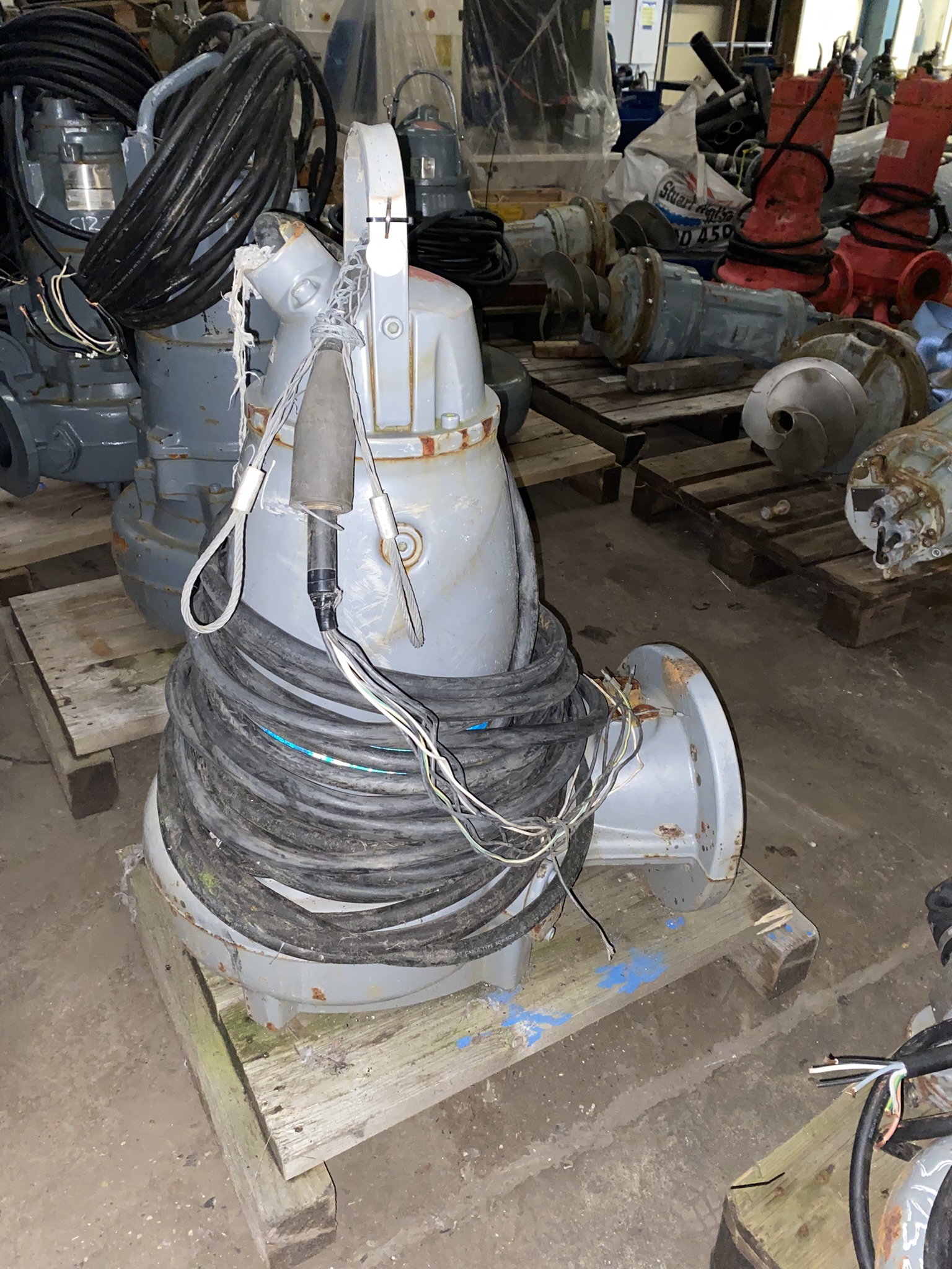 Used Flygt 3153.095 Submersible Pump S1261 for sale