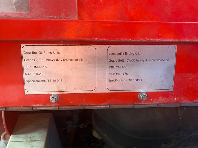 Used Fire Express First Strike PDU Fire Pump XSP9494 for sale