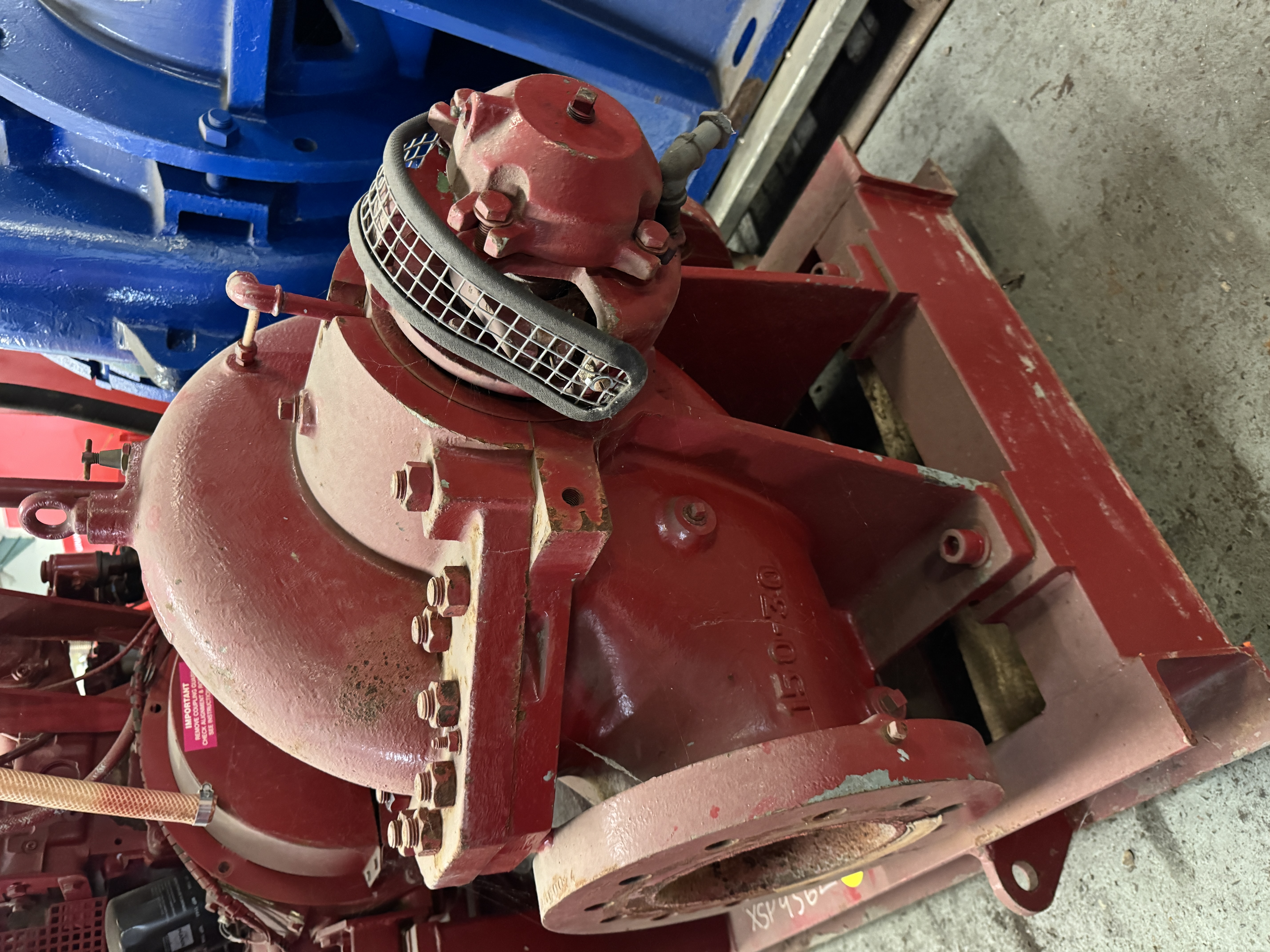 Used SPP TD15A Fire Pump XSP9562
