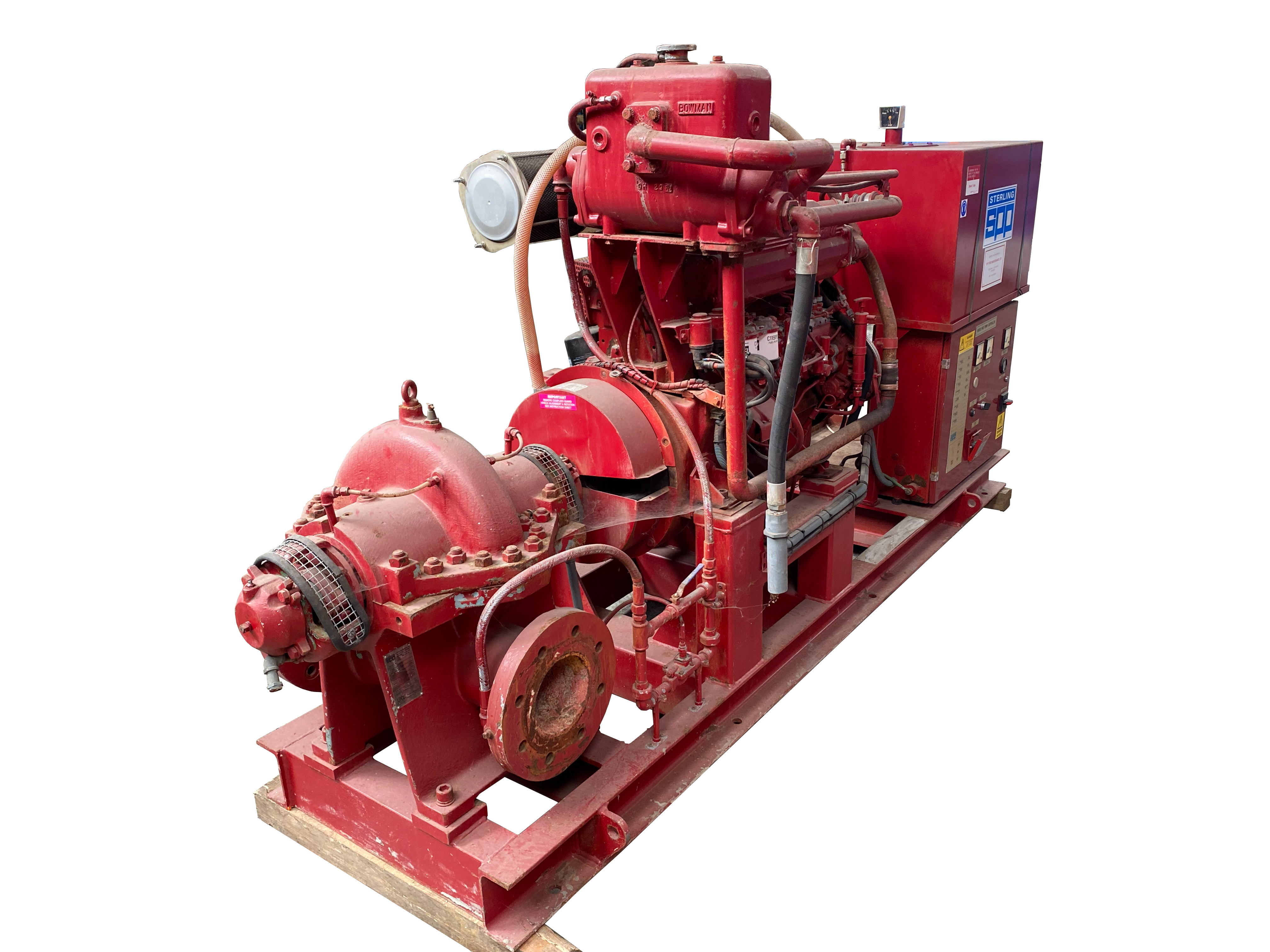 Used SPP TD15A Fire Pump XSP9562 - Stuart Group Ltd