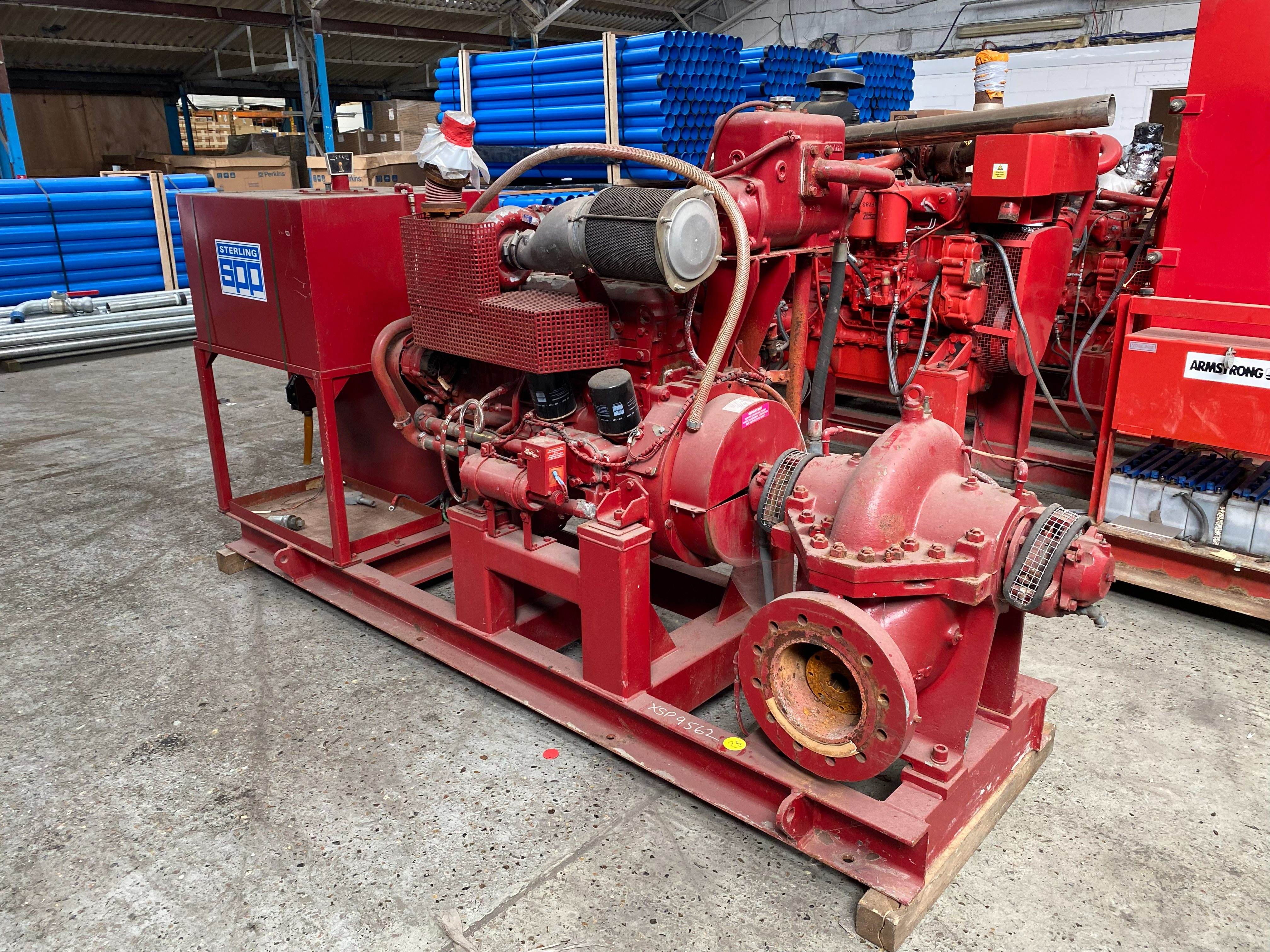 Used SPP TD15A Fire Pump XSP9562 for sale