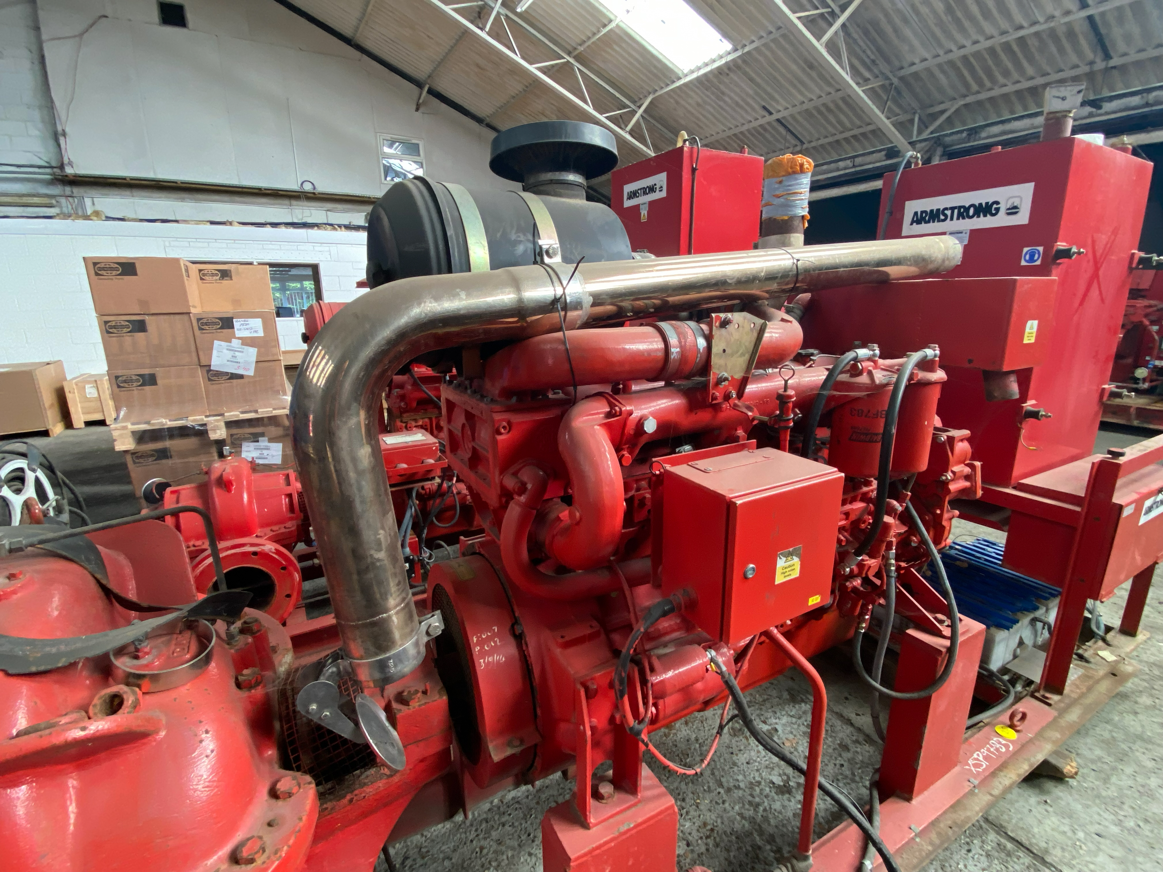 Used Armstrong 10BPHSCDLC Fire Pump XSP9783 for sale