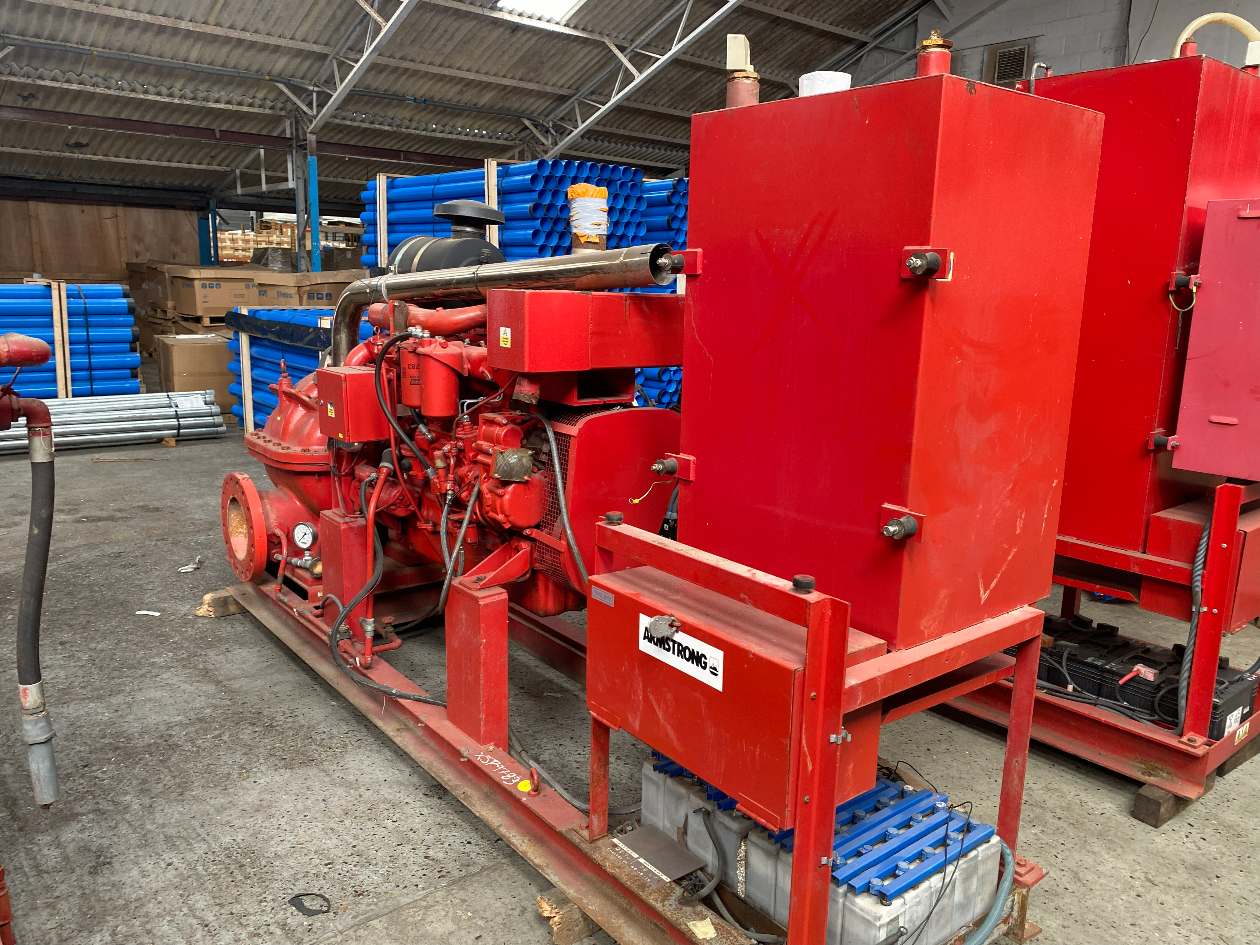 Used Armstrong 10BPHSCDLC Fire Pump XSP9783 for sale
