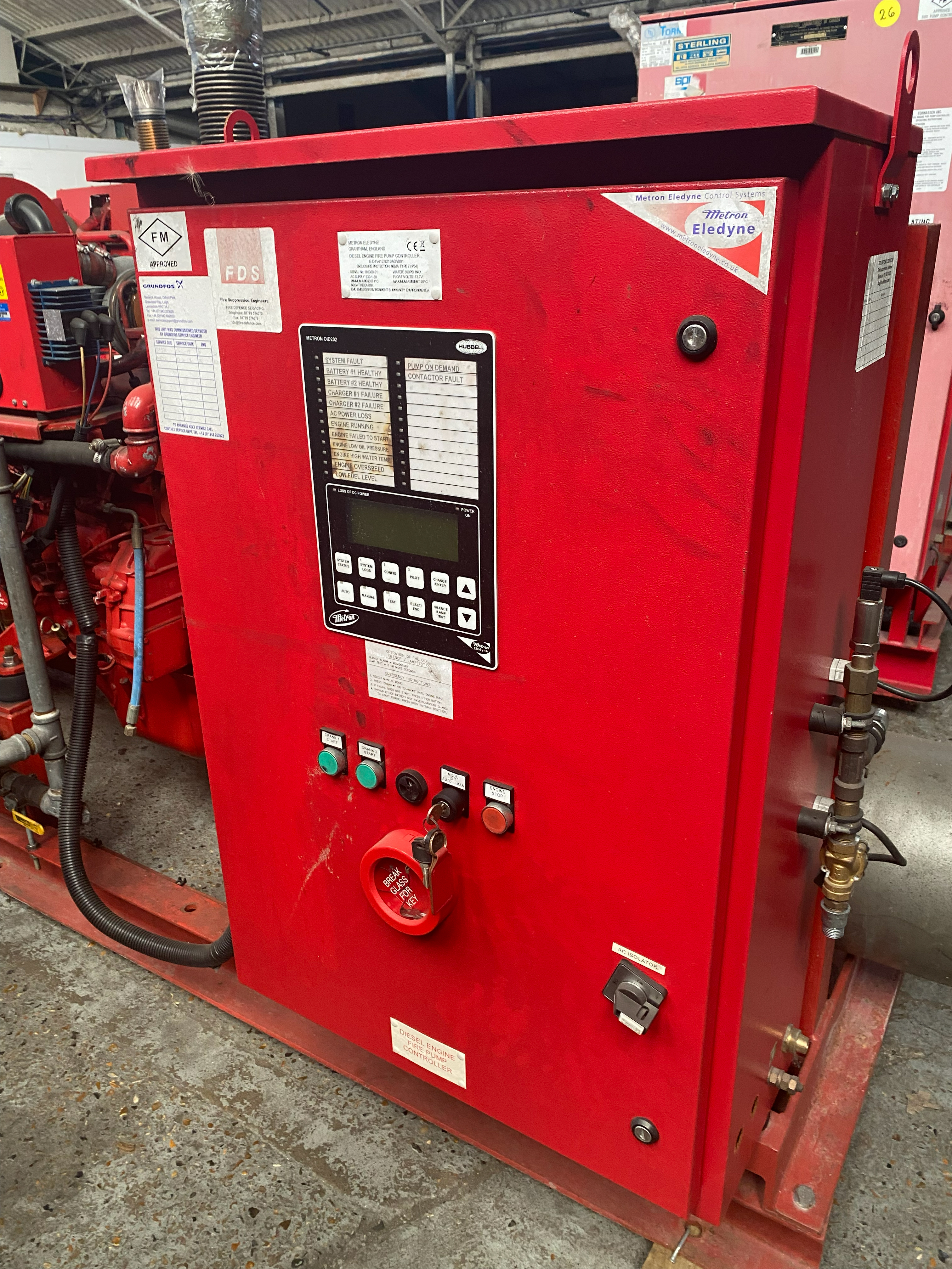 Used Armstrong 10X8X11MF 4600F Fire Pump XSP9853 for sale
