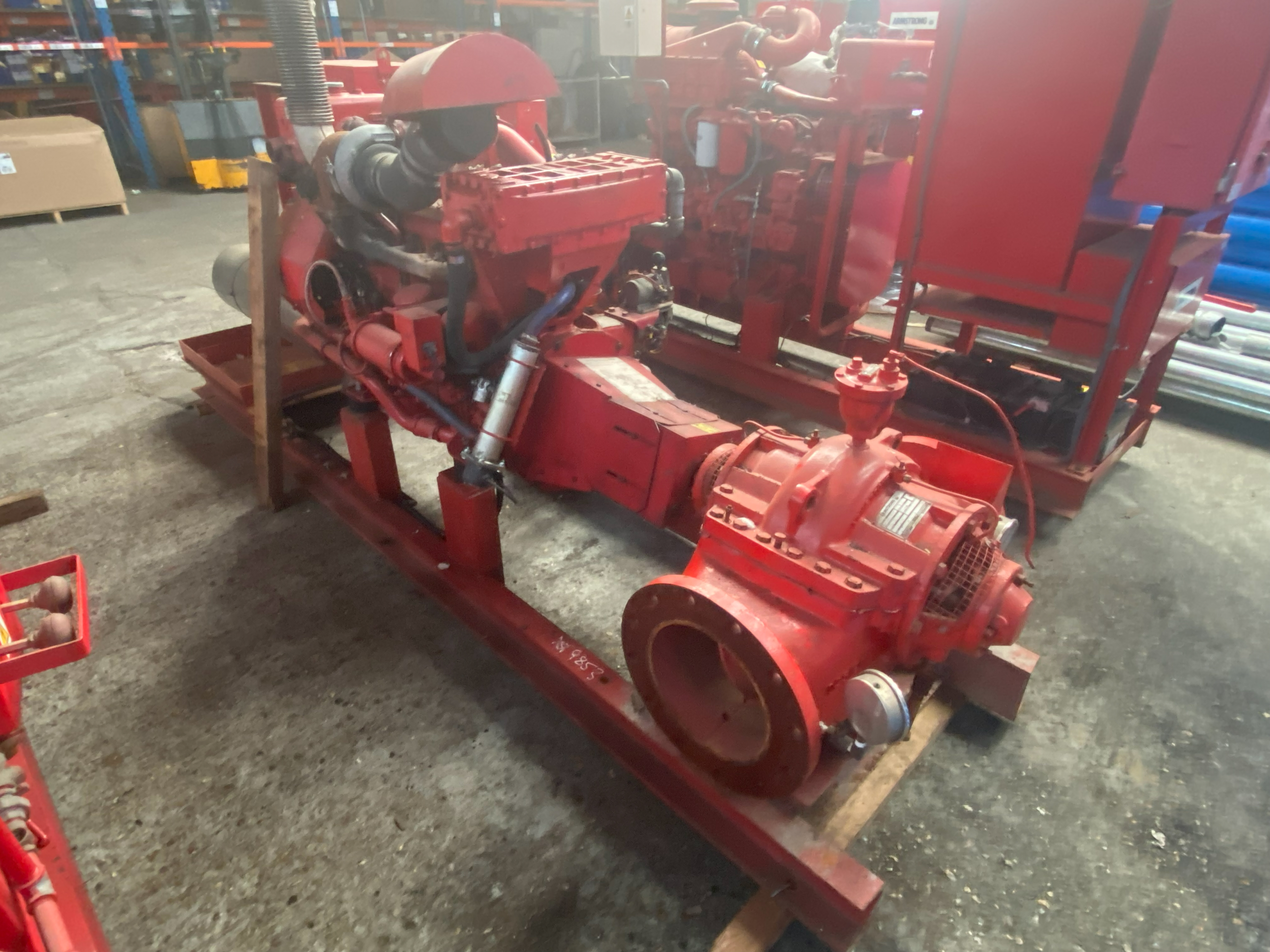 Used Armstrong 10X8X11MF 4600F Fire Pump XSP9853 for sale