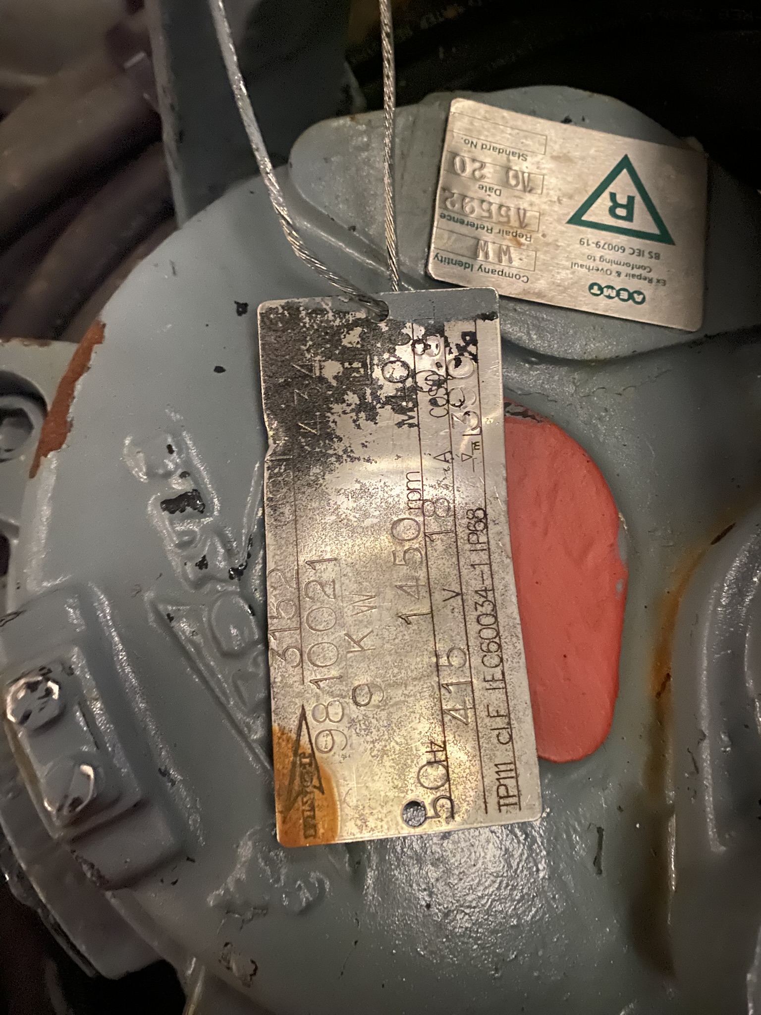 Used Flygt 3152.091 Submersible Pump S1238