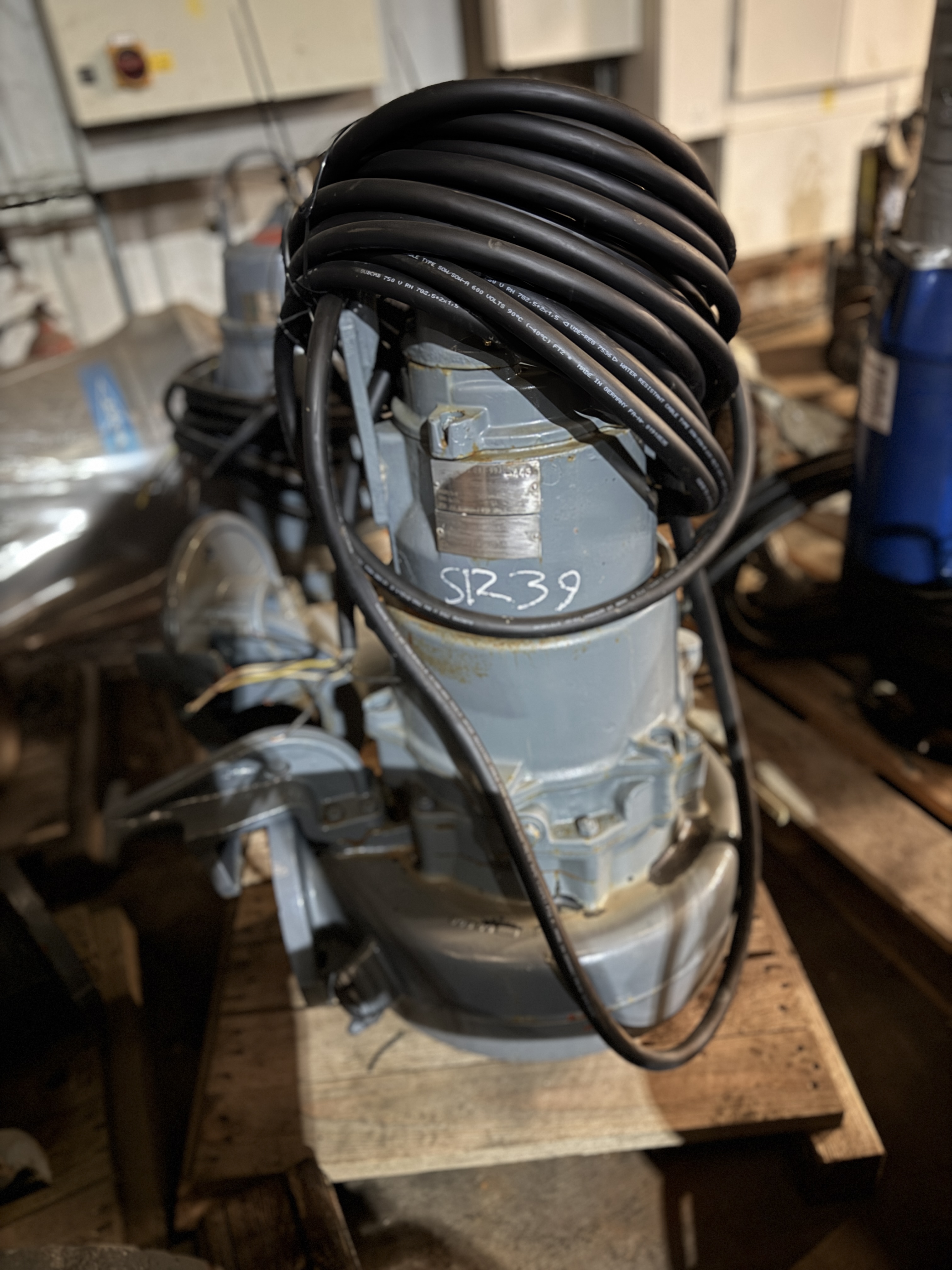 Used Flygt 3152.091 Submersible Pump S1239