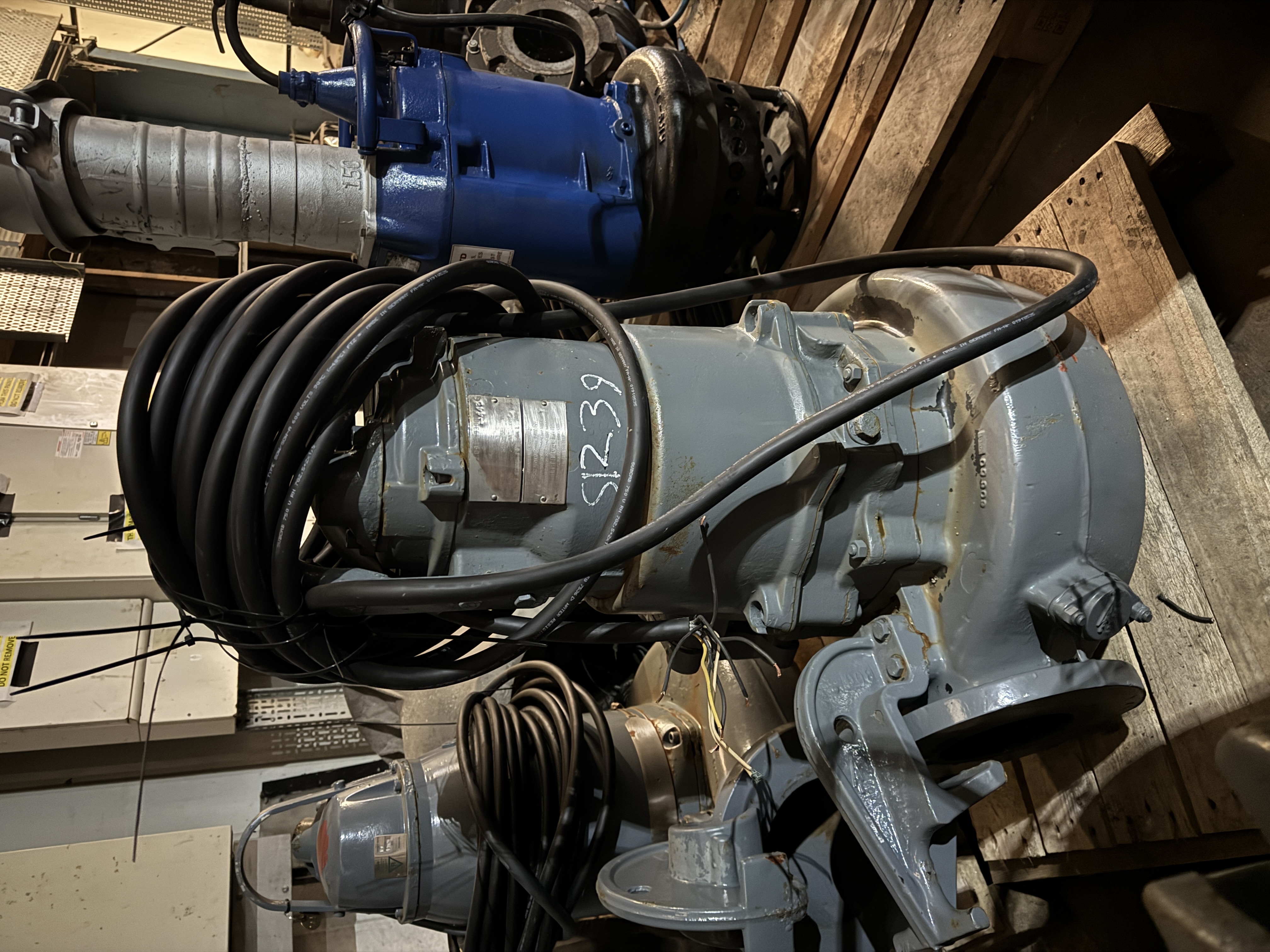 Used Flygt 3152.091 Submersible Pump S1239