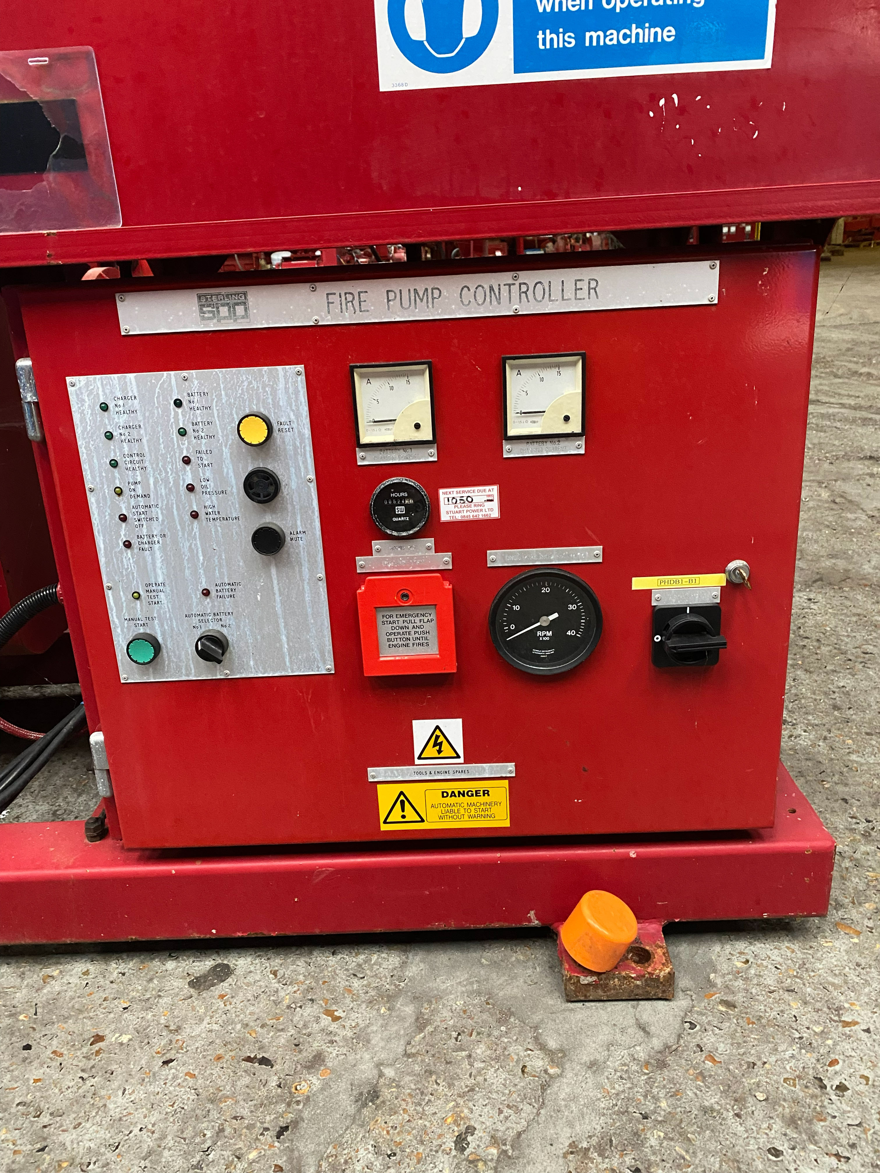 Used SPP KP10X Fire Pump XSP9534 for sale