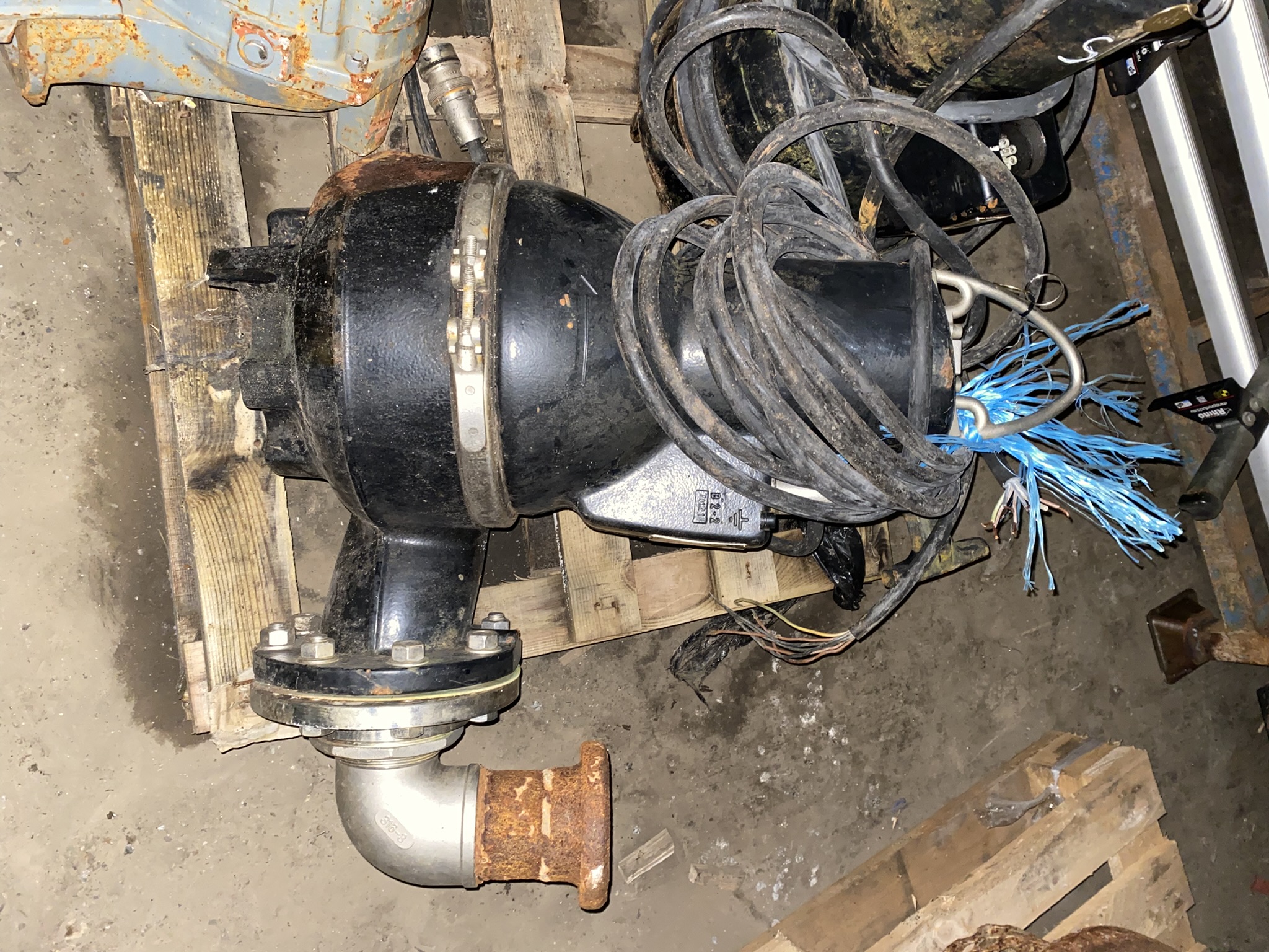Used Grundfos SL1.80.100.15 Submersible Pump S1240
