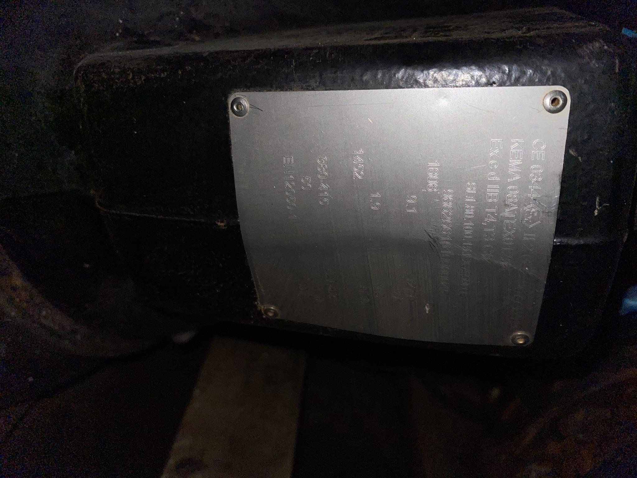 Used Grundfos SL1.80.100.15 Submersible Pump S1240